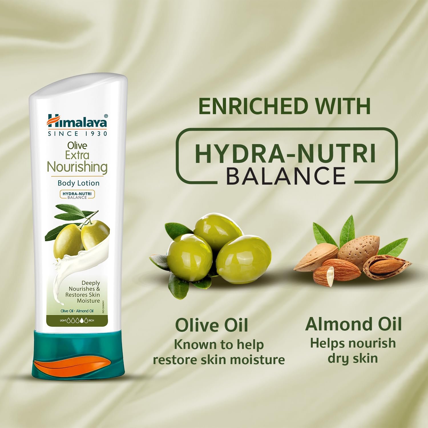 Himalaya Olive Extra Nourishing Body Lotion – 400ml | Deep Moisturization for Soft, Smooth & Nourished Skin thumbnail