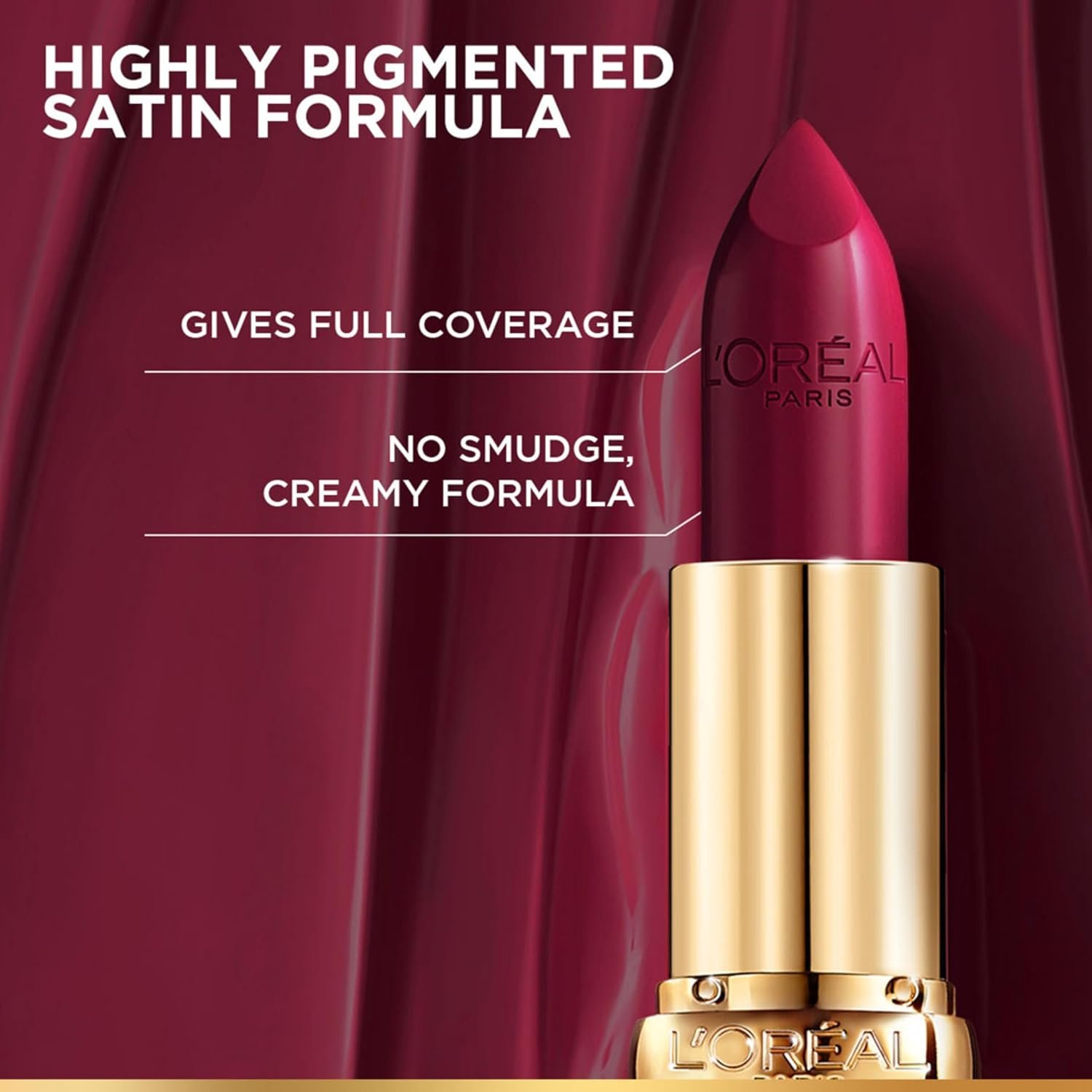 L'Oréal Paris Color Riche Satin Lipstick, 124 S'il Vous Plait thumbnail