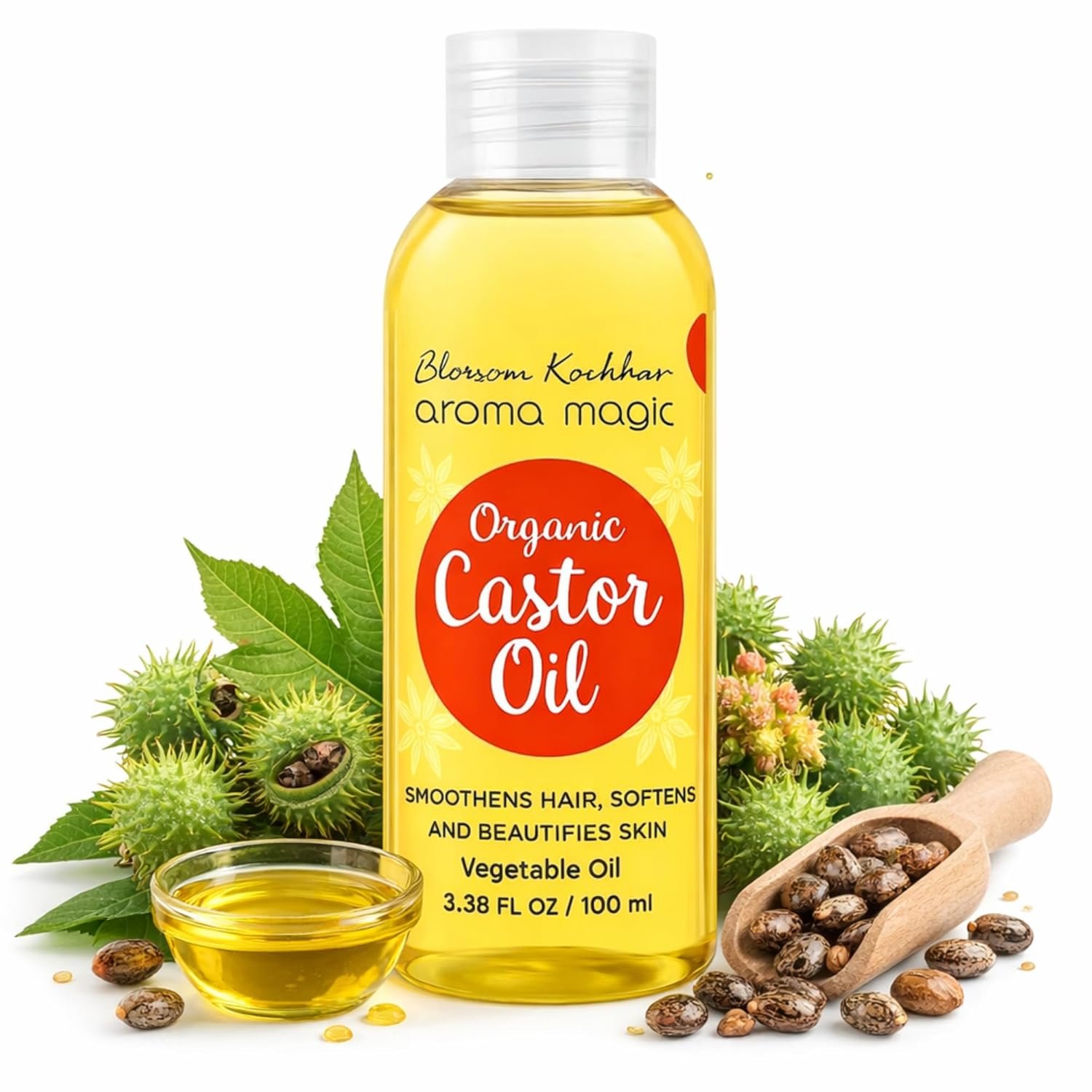 Aroma Magic Organic Castor Oil- 100ml thumbnail