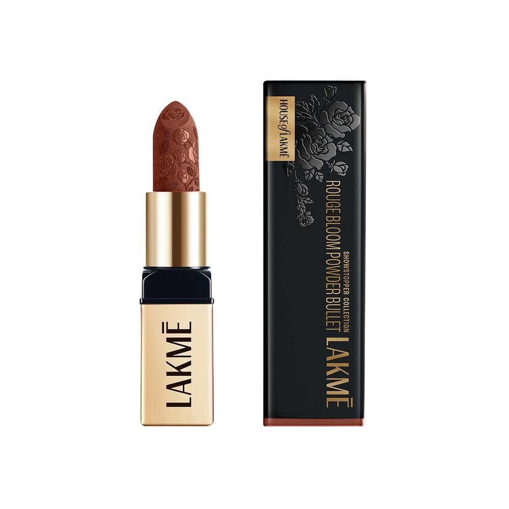 LAKMÉ Rouge Bloom Powder Matte Bullet Cocoa Carnation 204-4gm