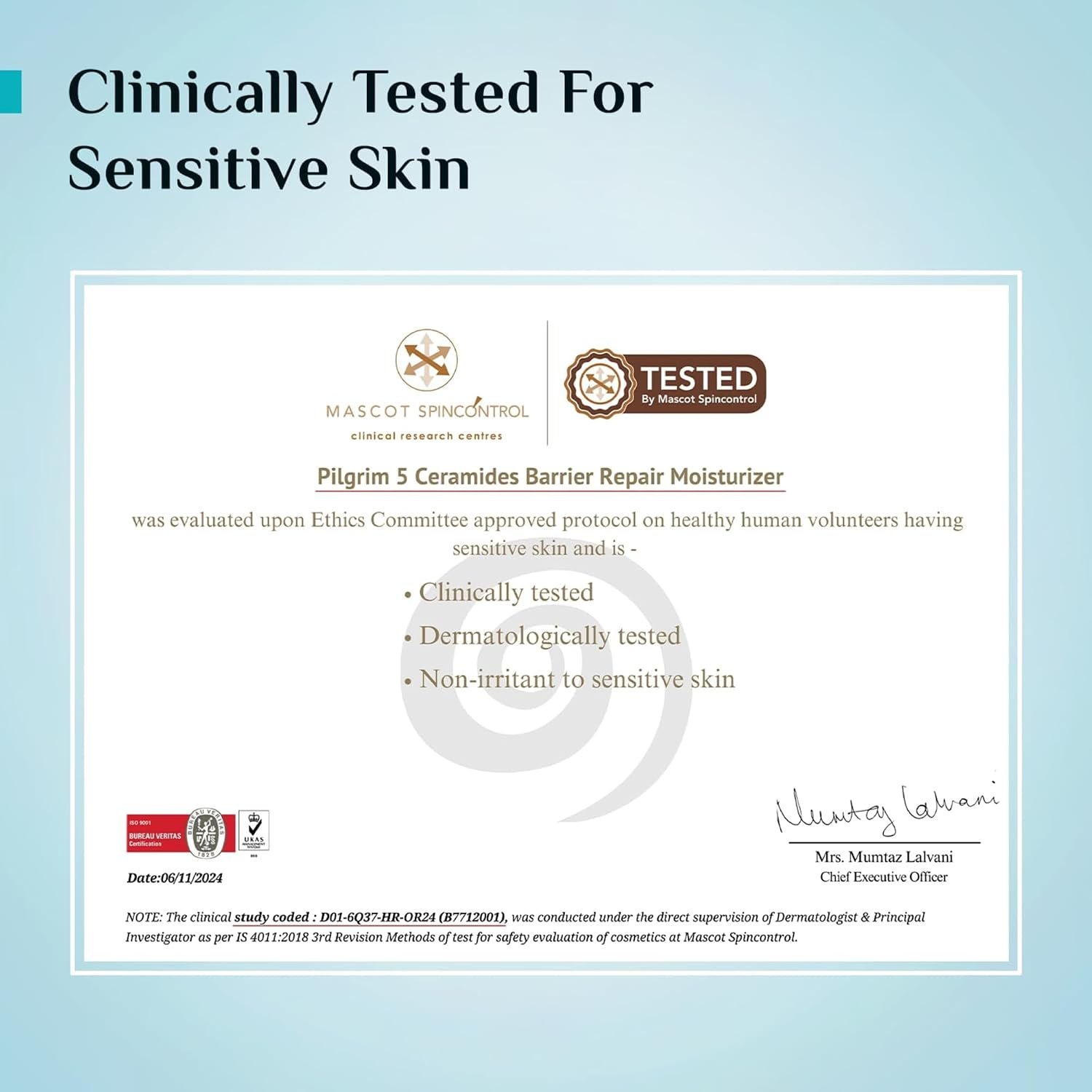 Pilgrim 5 Ceramides Moisturizer for Face 100g | Hyaluronic Acid for Intense Moisturizing & Skin Strengthening | Barrier Repair with Korean CICA | Lightweight & Non-Sticky | For All Skin Type thumbnail