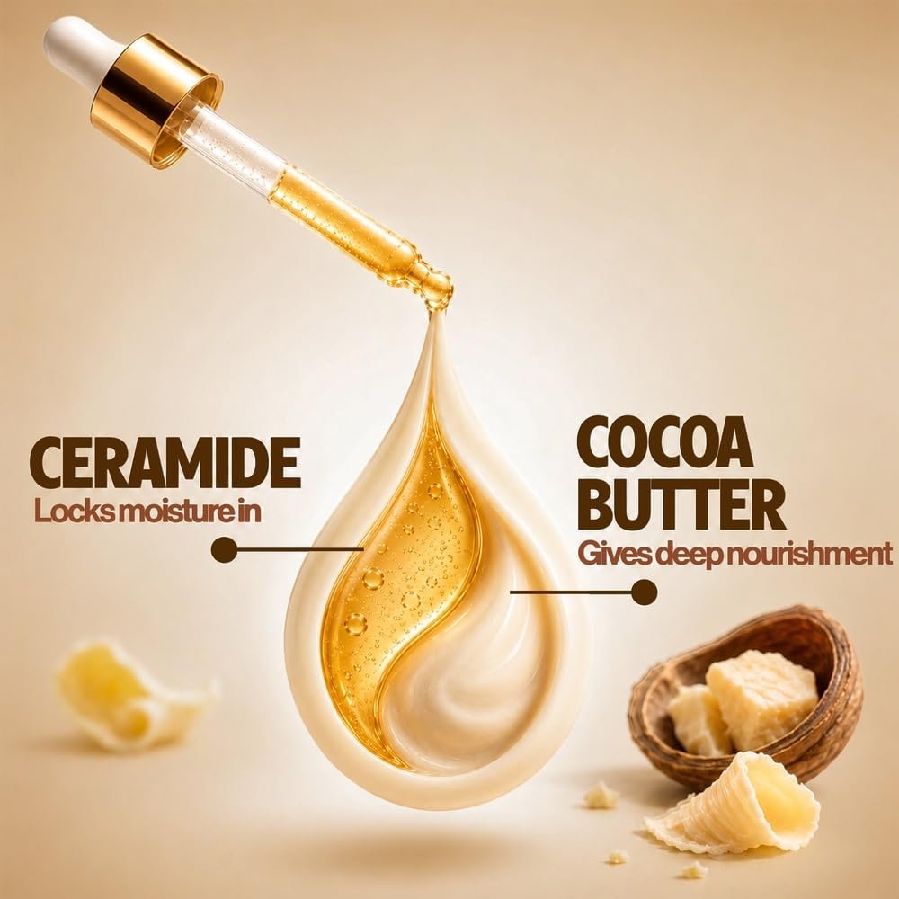 Vaseline Cocoa Glow Serum In Lotion, 600 ml | 100% Pure Cocoa & Shea Butter for Glowing & Soft Skin thumbnail