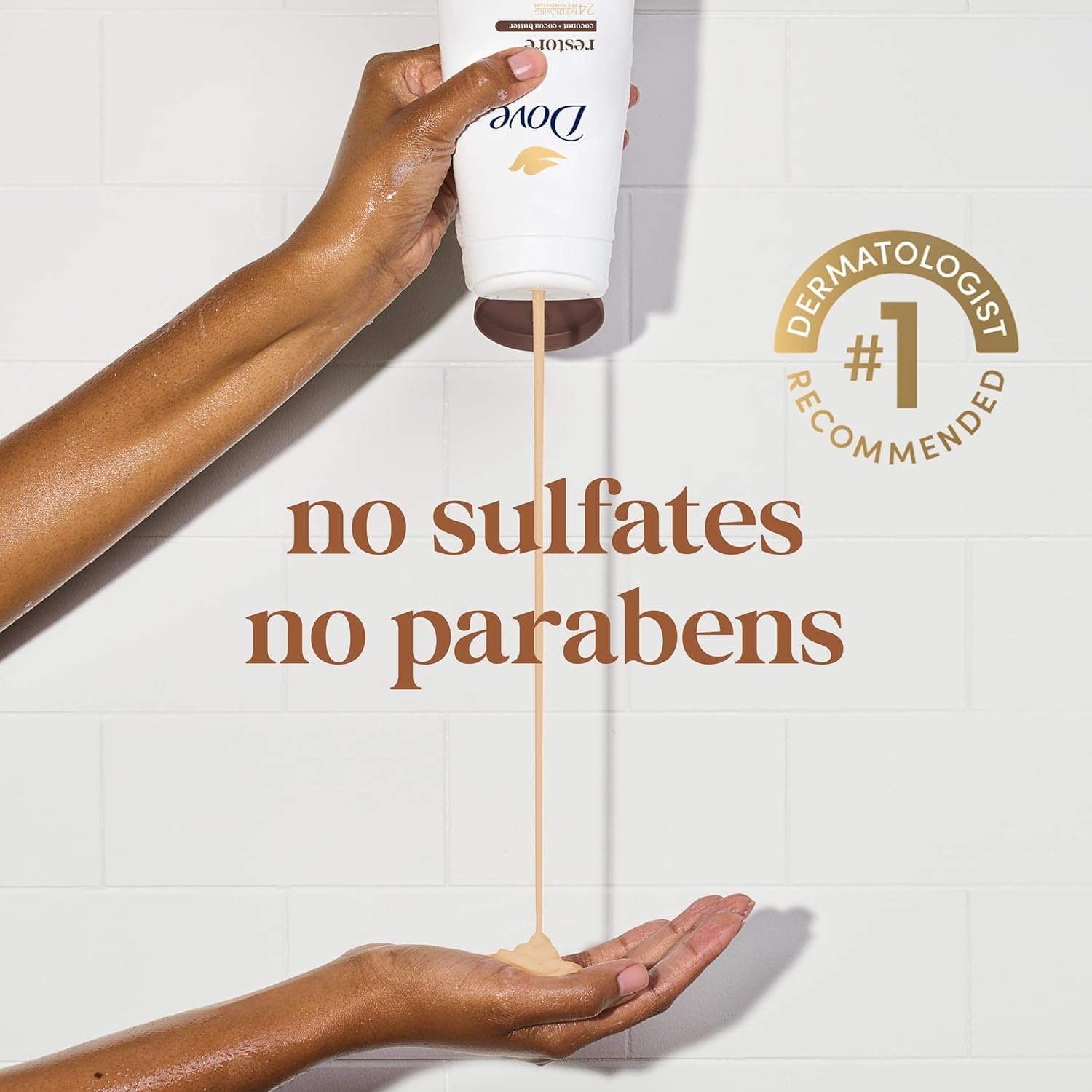 Dove Restoring Coconut & Cocoa Butters Body Wash for Renewed, Healthy-Looking Skin – 325 ML thumbnail