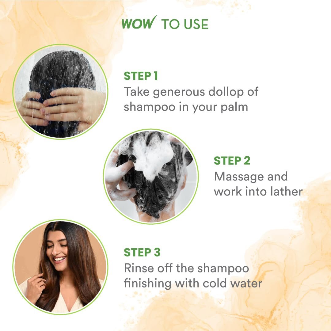 WOW Skin Science Rosemary & Biotin Hair Growth Shampoo | Fights Hair Fall | Grows New Hair | Prevents Breakage & Split Ends | Adds Shine to Dull Hair | 250ml thumbnail