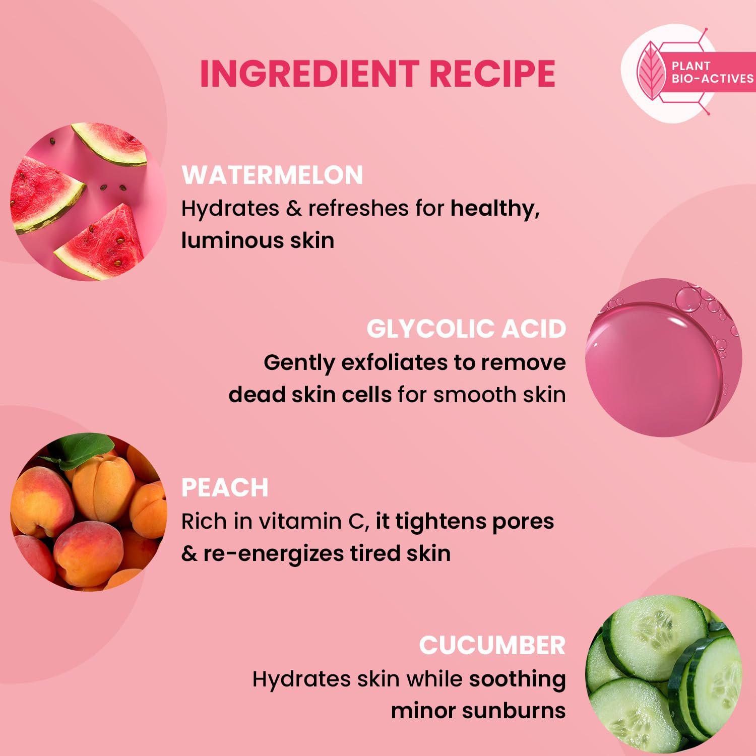 Dot & Key Watermelon + Glycolic Fresh & Cool Shower Gel For Glowing Skin | For All Skin Types | Hydrates Skin & Gently Exfoliates | Non Drying | 250 ml thumbnail