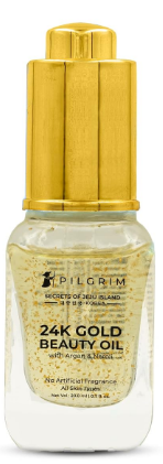 Pilgrim 24K Gold Facial Kit | Dewy Glass Skin Finish | Facial kit for Radiant Look | 24K Gold Face Mask Pack 50gm | 24K Gold Beauty Oil 20ml | Korean Skin Care | For Women & Men thumbnail