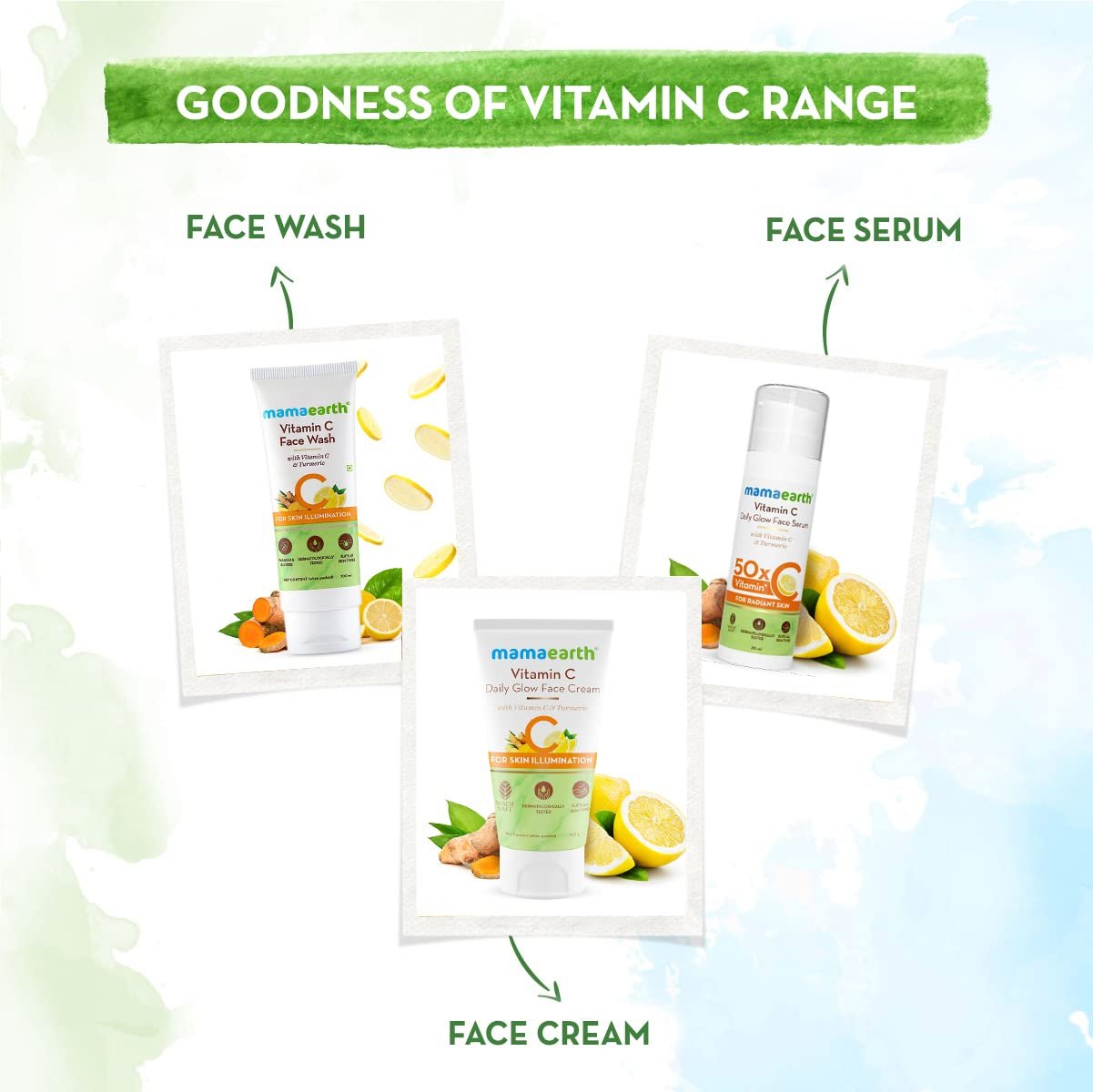 Mamaearth Vitamin C Daily Glow Face Serum for Men & Women 30ml thumbnail