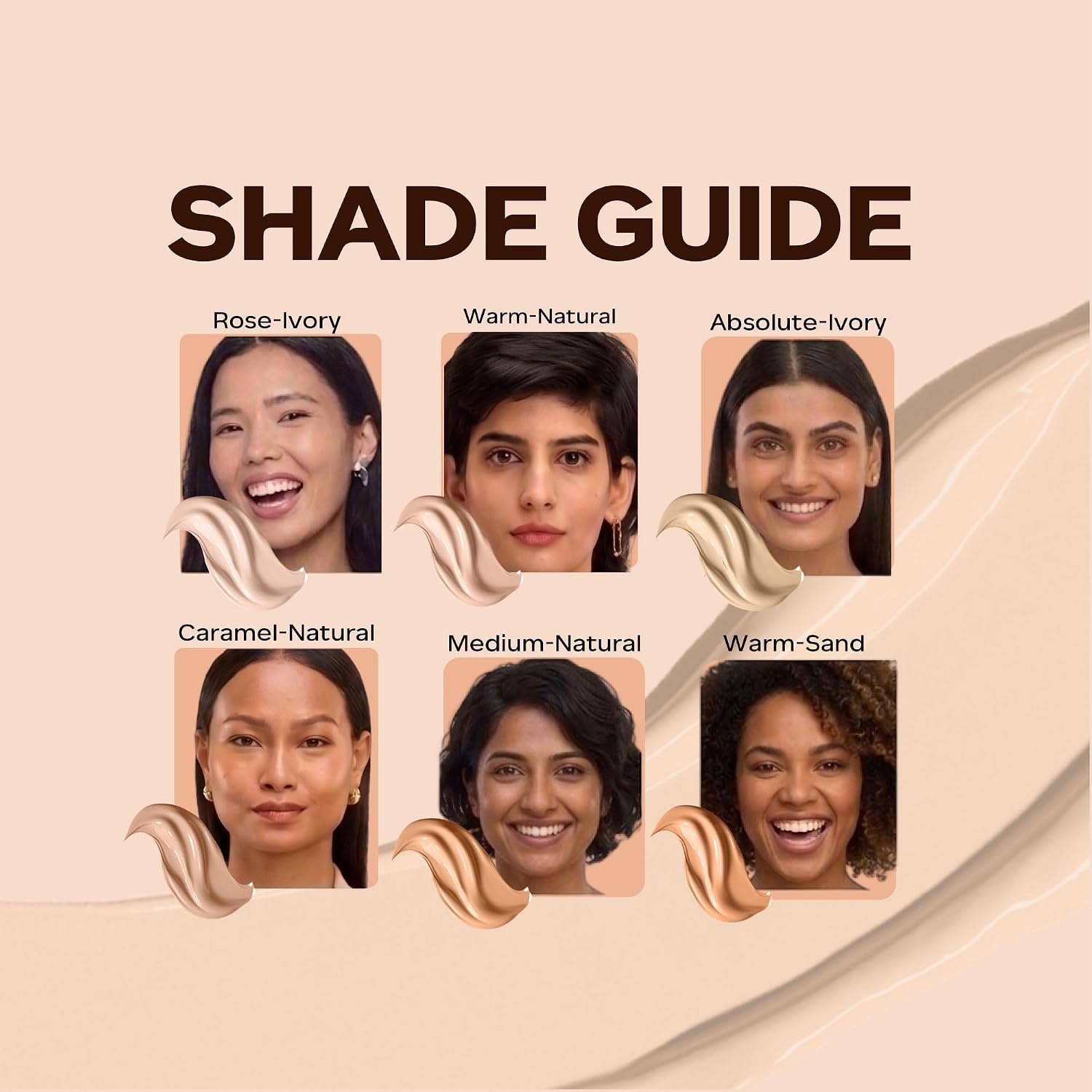 FACESCANADA Cream All Day Hydra Matte Foundation - Mini|3in1 Foundation + Moisturizer + SPF 30|24 HR Aloe Hydration & Vitamin C| 10HR Wear | Medium to High Buildable Coverage | Medium Natura thumbnail