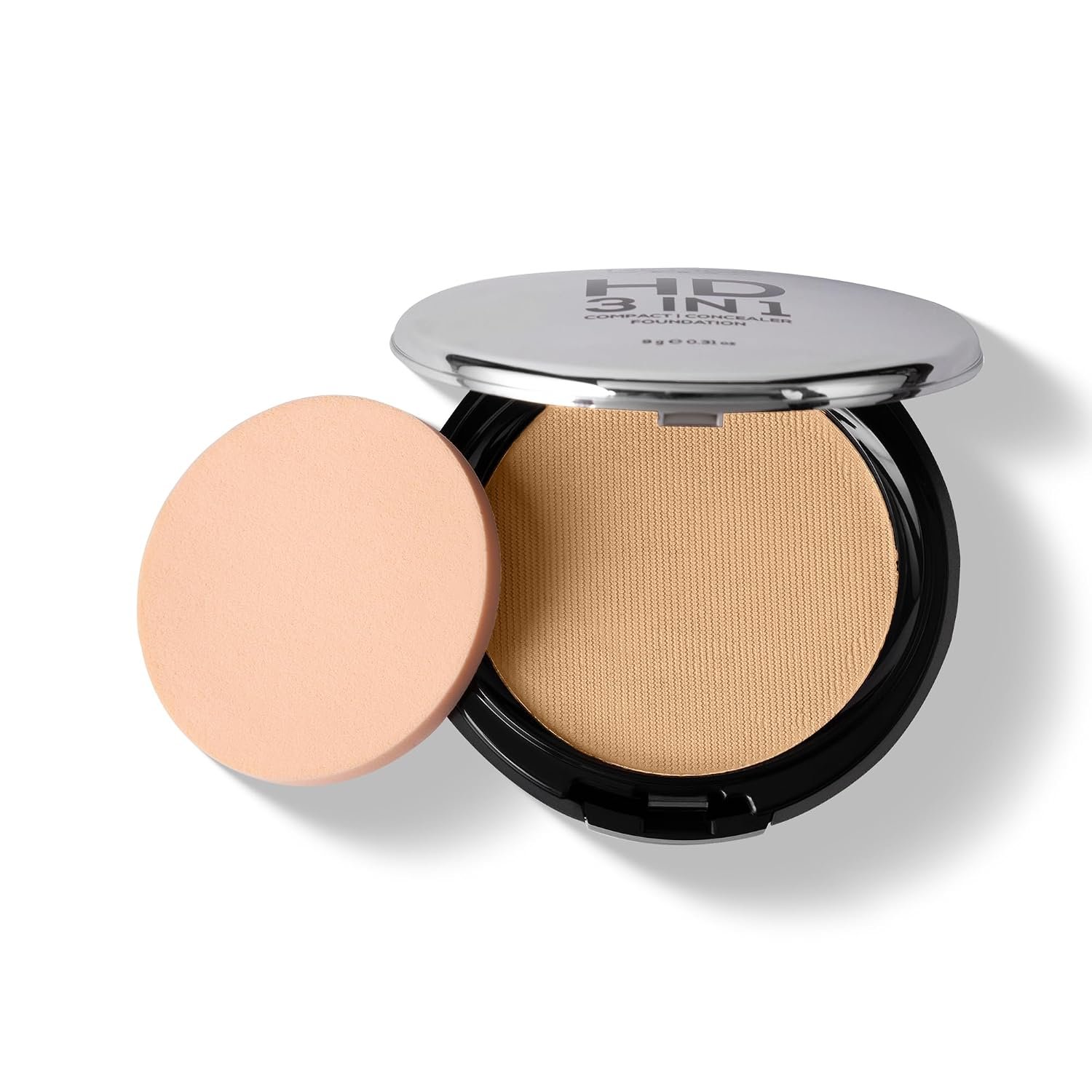 RENEE PRO HD 3 In 1 Compact,Concealer, Foundation - Ivorie, SPF 20, Matte Finish, High Coverage, Ultralight & Silky Smooth Finish, Enriched With Vitamin E, C & Aloe Vera - 9 Gm thumbnail