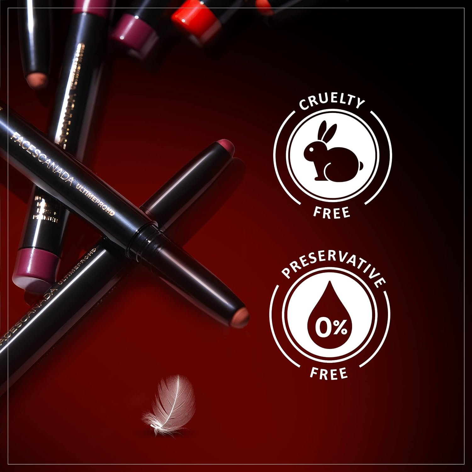 FACES CANADA Ultime Pro HD Intense Matte Lipstick + Primer - Hazel (Brown), 1.4g | 9HR Long Stay | Flawless HD Matte Finish | Intense Color | Lightweight | Smooth Glide | Primer Infused thumbnail