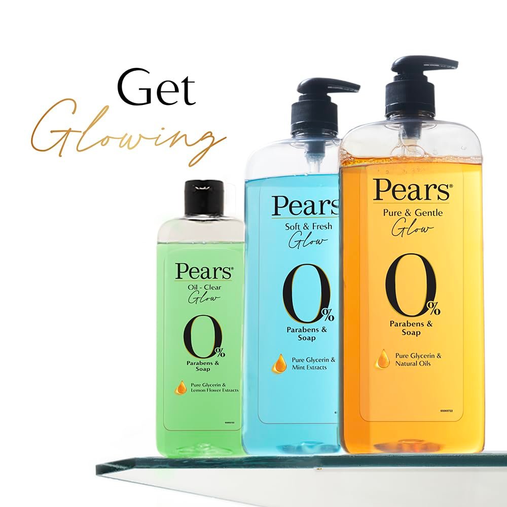 Pears Soft & Fresh Shower Gel | Gentle Body Cleanser for Clean, Soft, Smooth & Refreshed Skin | Daily Bathing Care | 250ml thumbnail