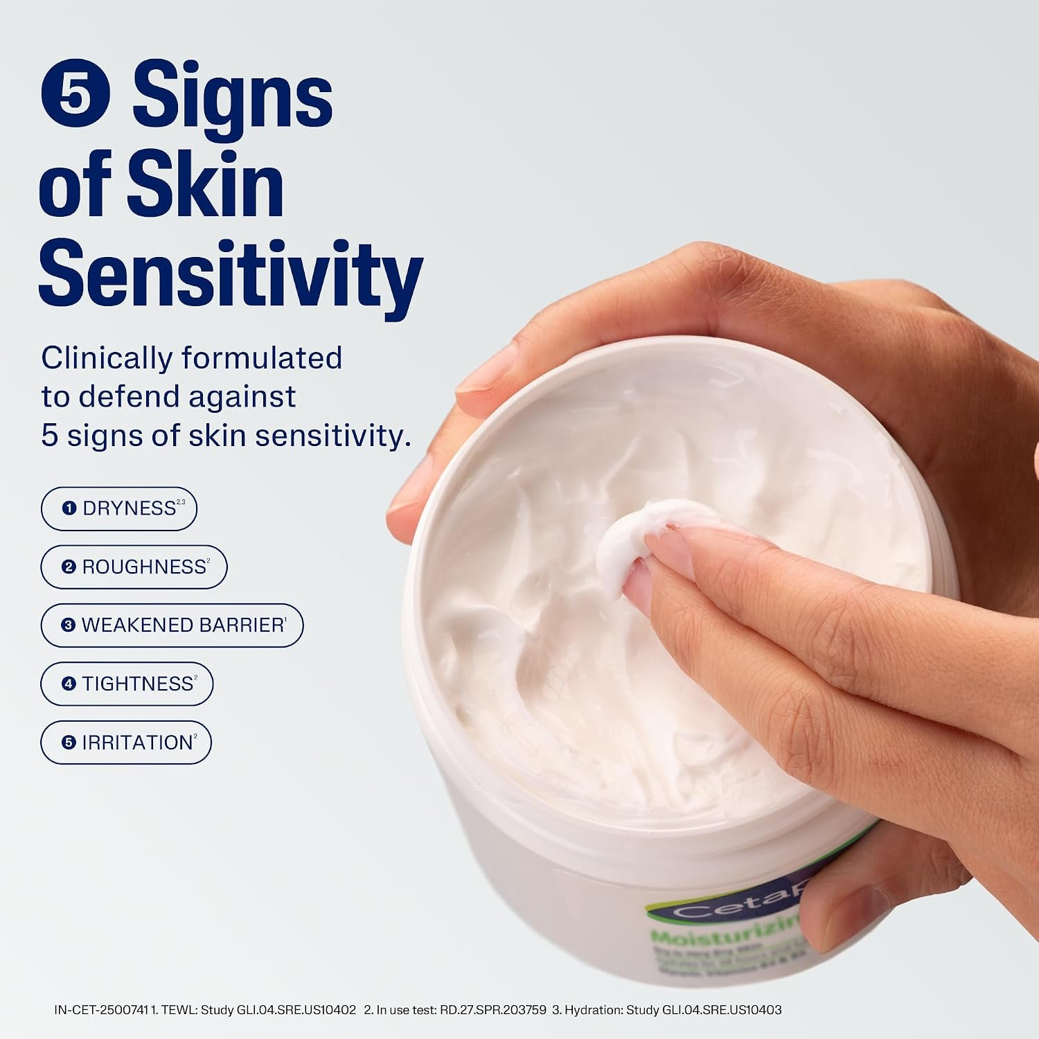 Cetaphil Moisturising Cream 100 g for Dry & Sensitive Skin | Rich Fragrance and Paraben Free Moisturiser, Prevents Moisture Loss & Repairs Skin Barrier | thumbnail
