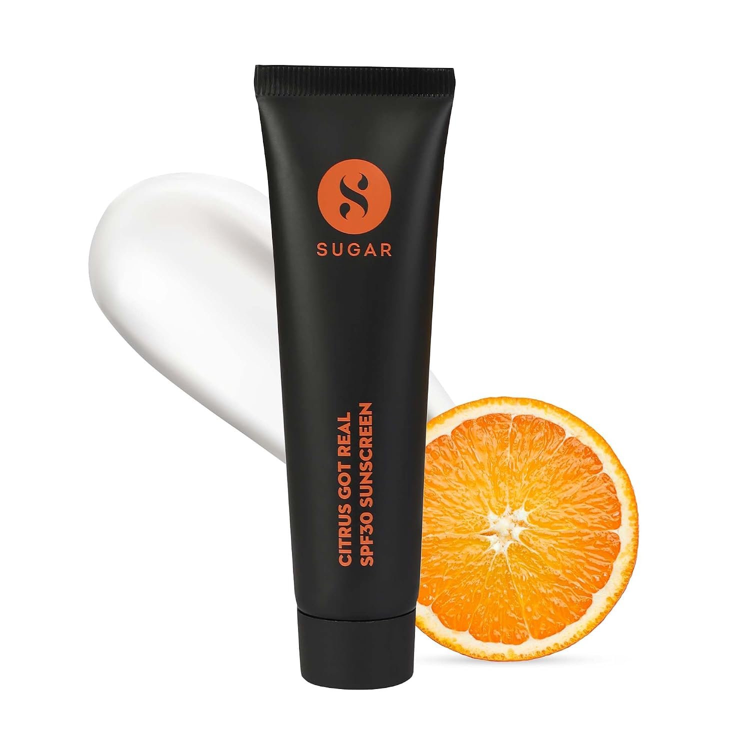 SUGAR Cosmetics Citrus Got Real Sunscreen For All Skin Types Spf30 | No White Cast | UVA/B & Blue Light Protection | Enriched With Vitamin C - 30G thumbnail