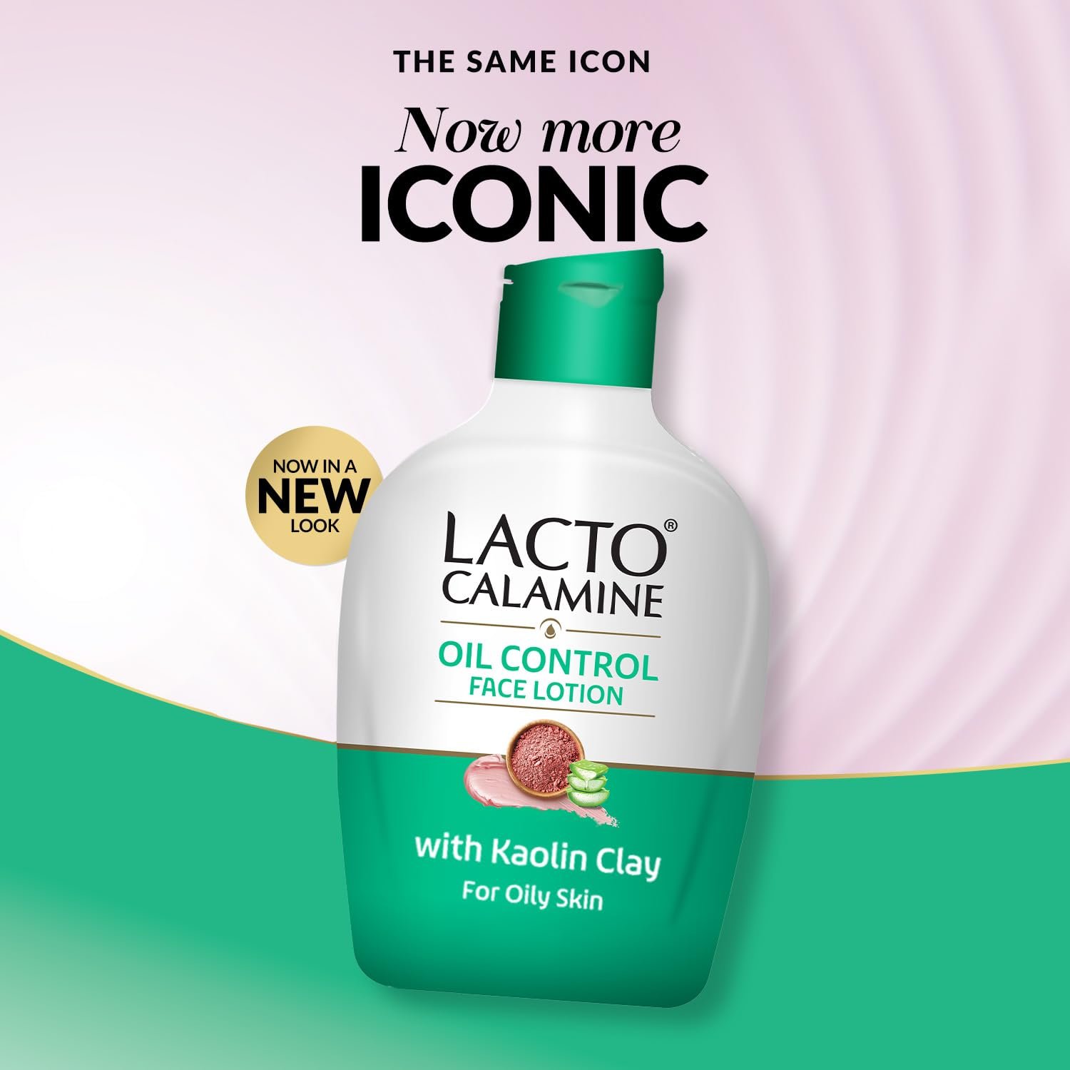 Lacto Calamine Face Lotion | 120ml | Daily Moisturizer For Face - Combination To Normal Skin | Kaolin Clay & Aloe Vera | Abosrbs Excess Oil  | Body Lotion thumbnail