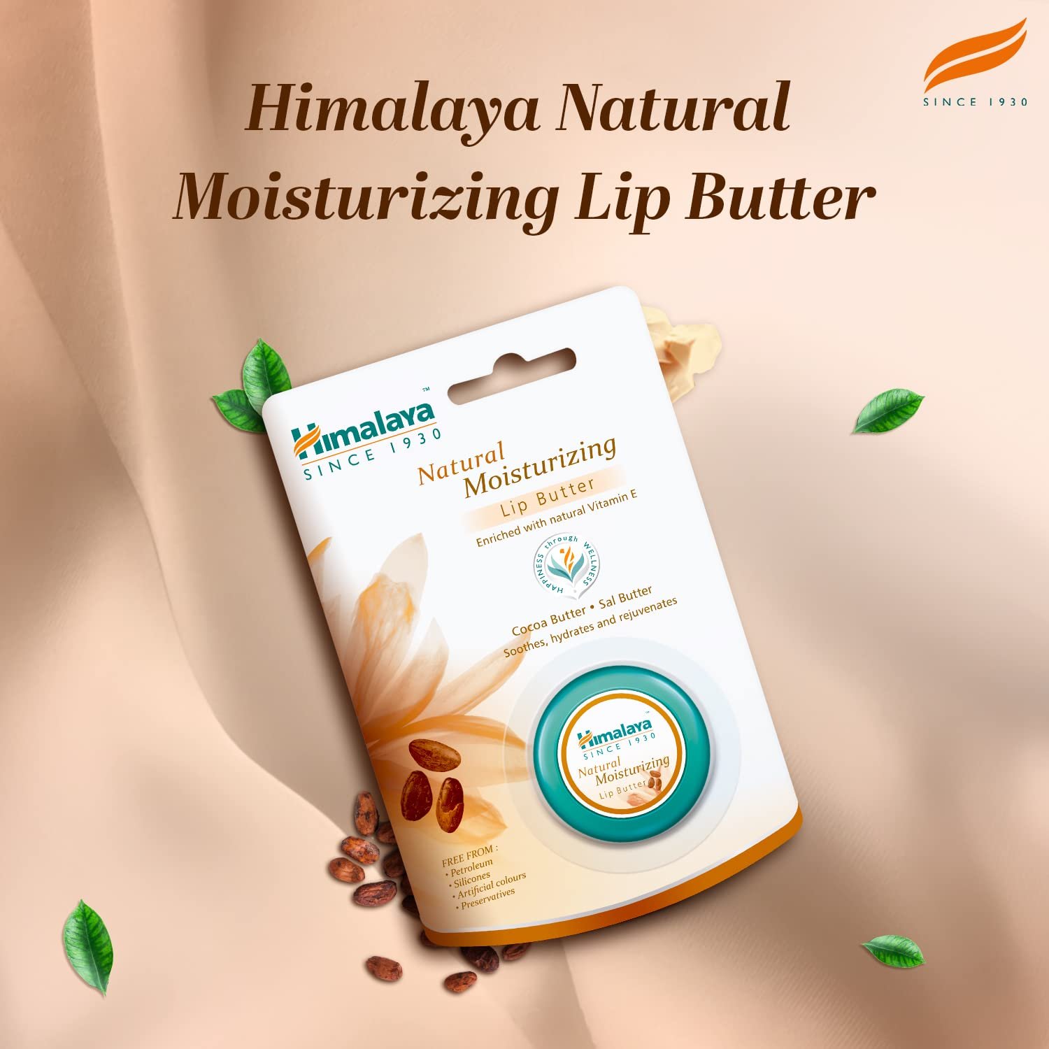 Himalaya Herbals Natural Moisturizing Lip Butter, 10gm thumbnail