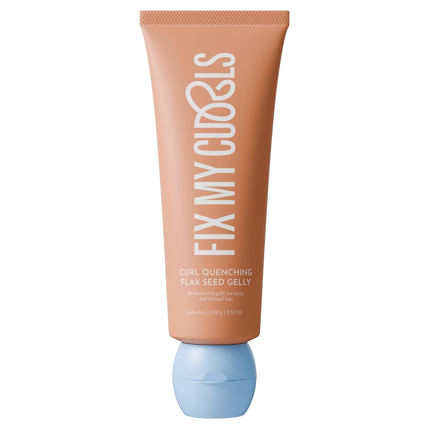 Fix My Curls Curl Quenching Flaxseed Gelly | Curl Definition | 100g A strong-hold styling gelly for defined, bouncy curls with lasting frizz control.