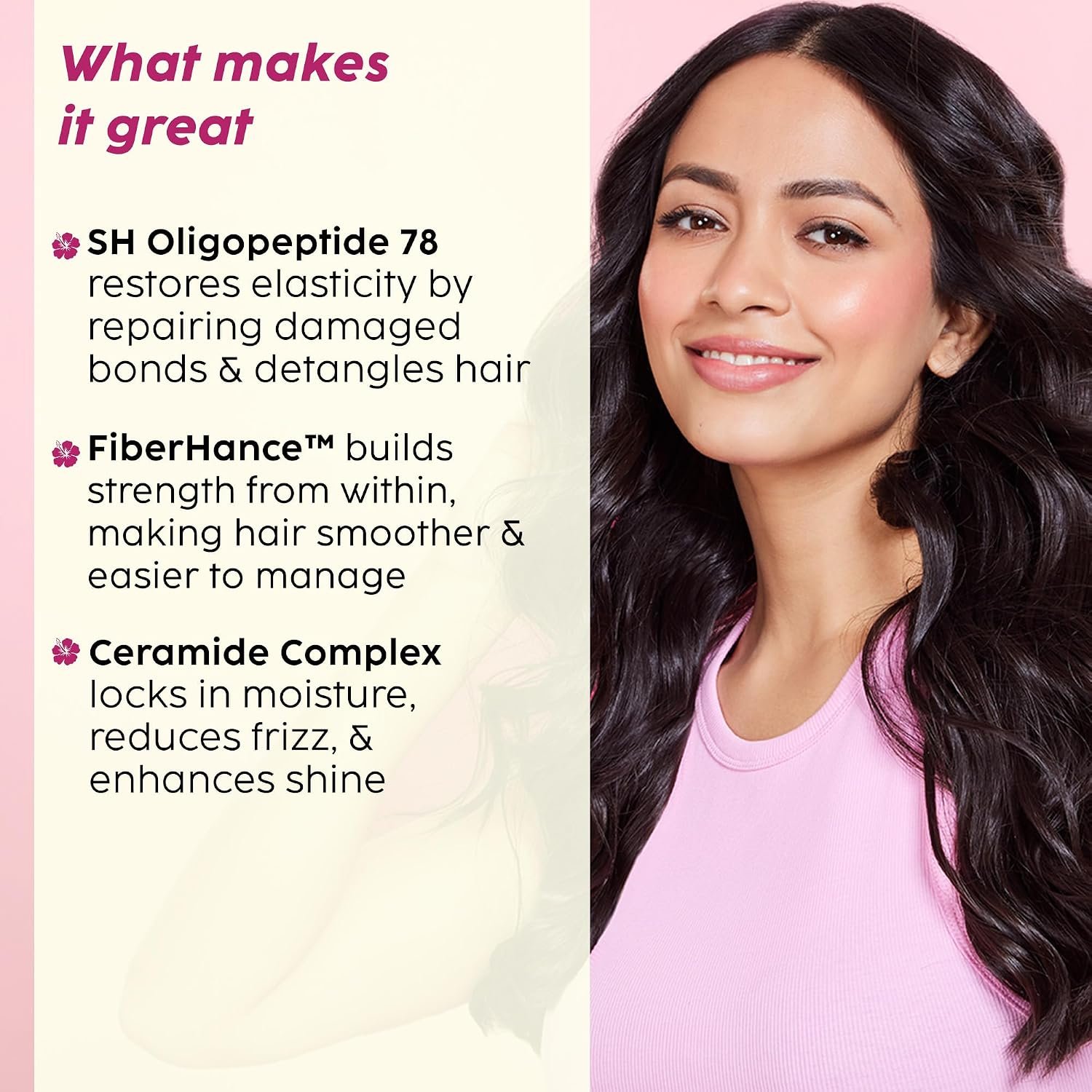 The Plant Fix Plix Hibiscus Bond Repair Leave-In Hair Mask | SH Oligopeptide  SH Oligopeptide 78 & FiberHance™ | Repairs Damage, Reduces Frizz & Strengthens Hair | Vegan & Sulfate-Free | 50g thumbnail