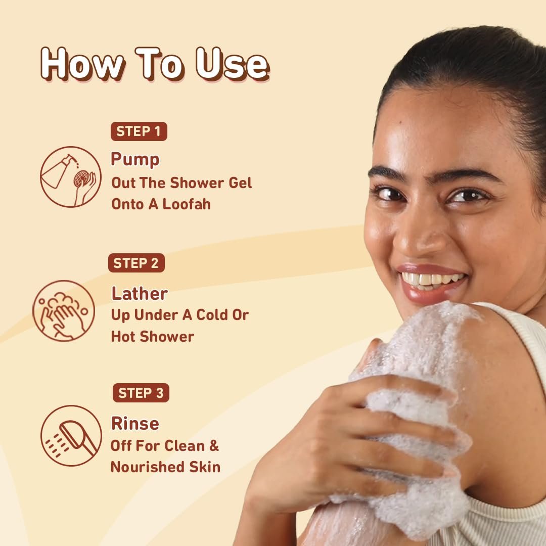 Plum BodyLovin' Vanilla Caramello Body Wash | SLS-Free Creamy Shower Gel For Women | Delicious Caramel Fragrance for Soft & Smooth Skin  For All Skin Types (240 ml) thumbnail