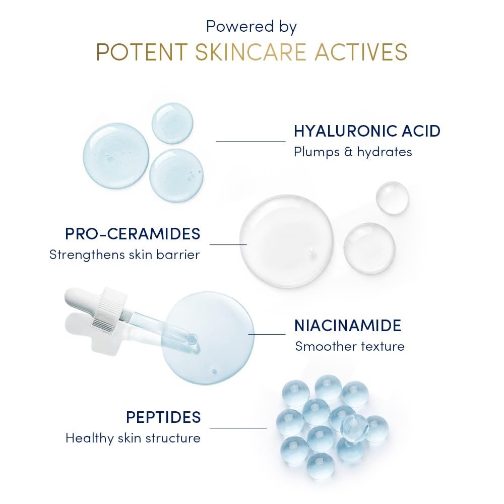 Dove Hyaluronic + Hydration Body Serum | Clinically Proven Hydrating Body Lotion for Extra Dry, Flaky Skin | 72H Moisture | With Hyaluronic Acid, Pro-Ceramides & Niacinamide | 240ml thumbnail