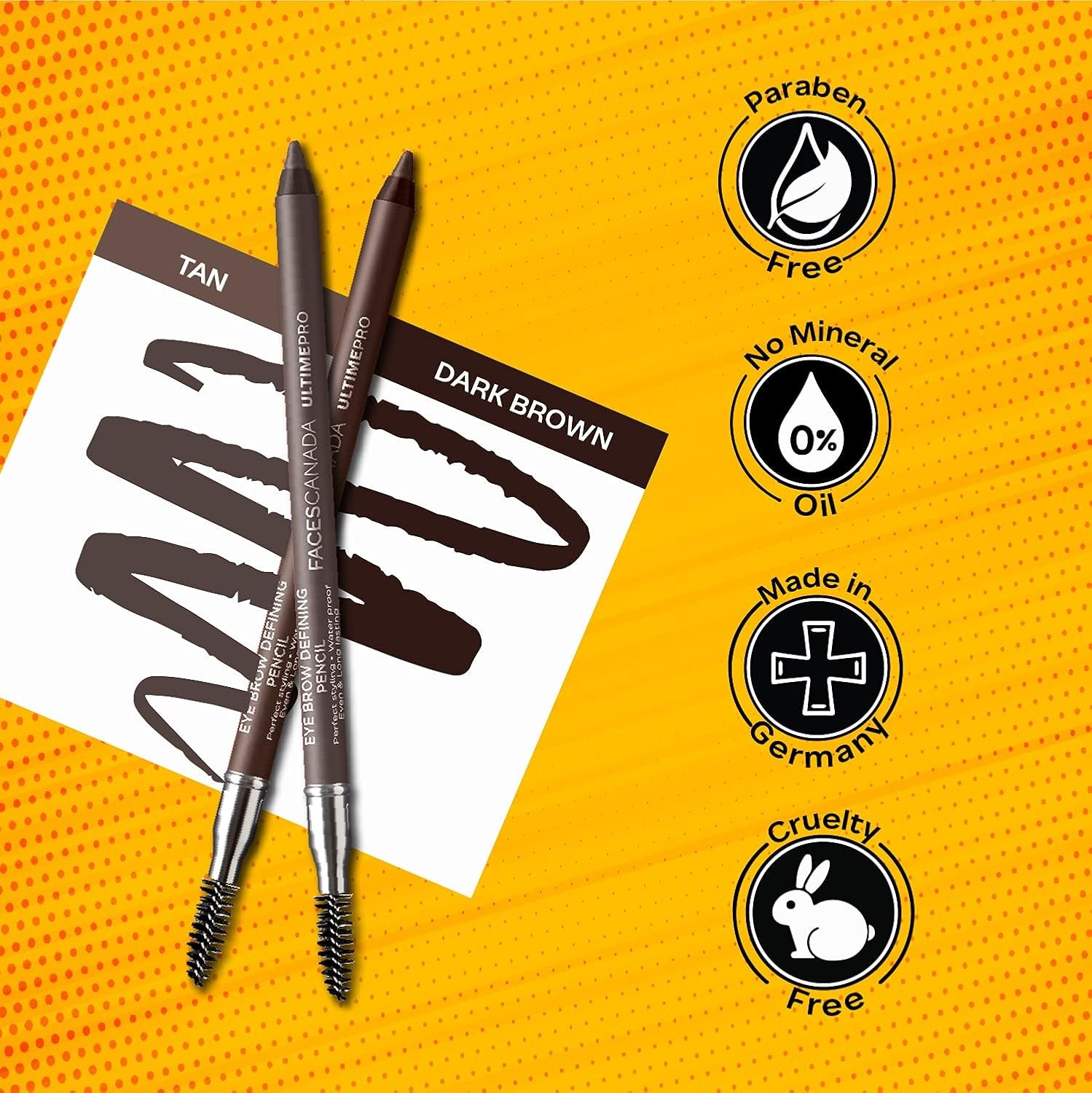 Faces Canada Ultime Pro Brow Defining Pencil Dark Brown 02 1.2 g thumbnail