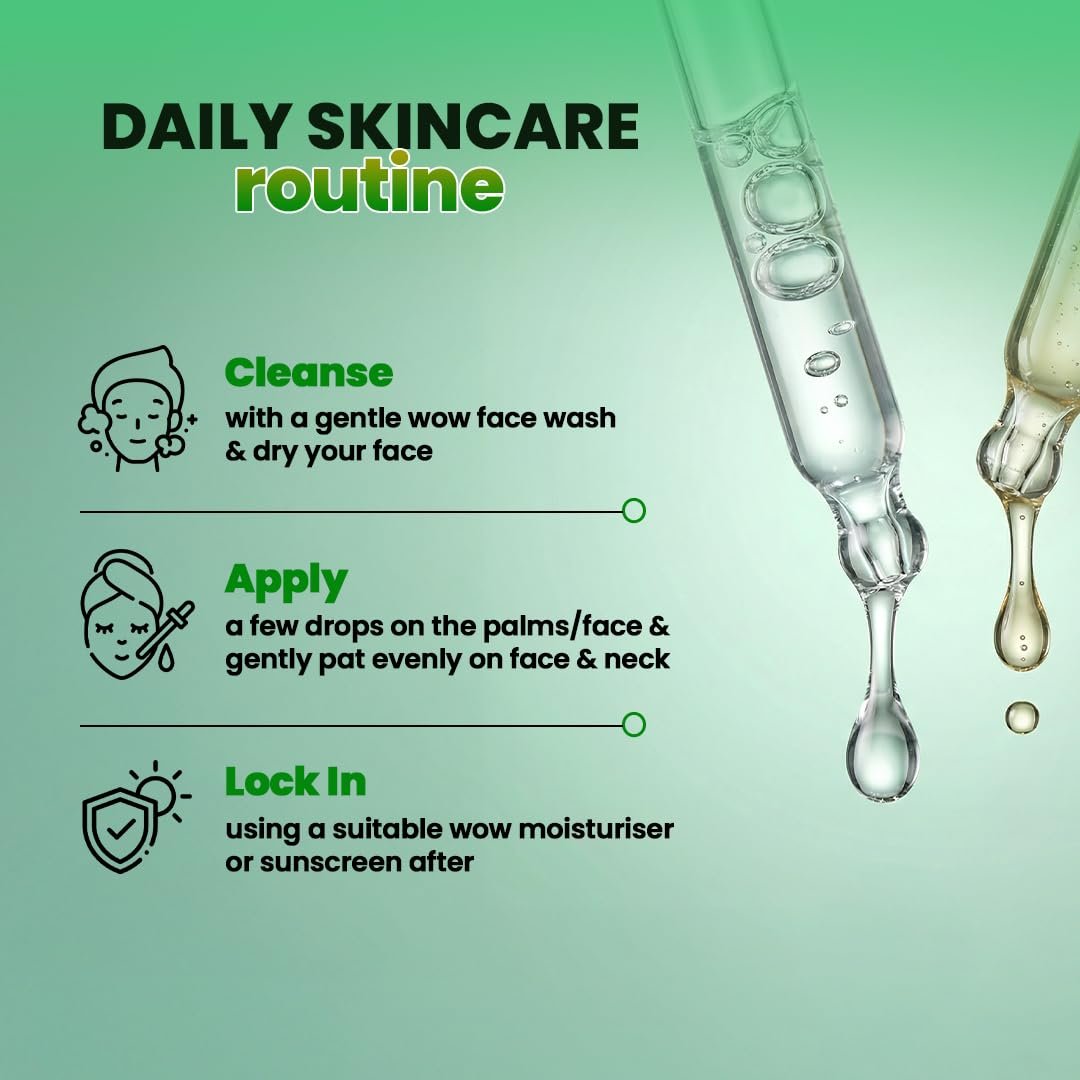 WOW Skin Science 2% Salicylic Acid Advanced Face Serum | 2% w/w Salicylic Acid + Niacinamide & Oat Extract | Clears Pores, Reduces Acne & Breakouts | For Oily & Acne‑Prone Skin | 30 ml thumbnail