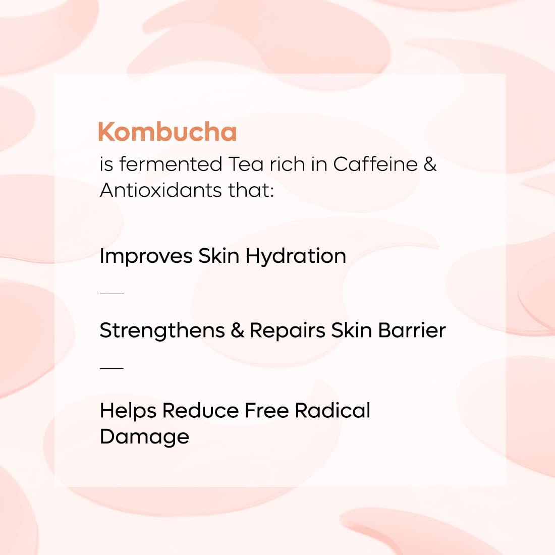 mCaffeine Cooling Under Eye Serum Patch for Brightness | Reduces Pigmentation with 4% Niacinamide & Kombucha Tea | Under Eye Patch Mask | thumbnail