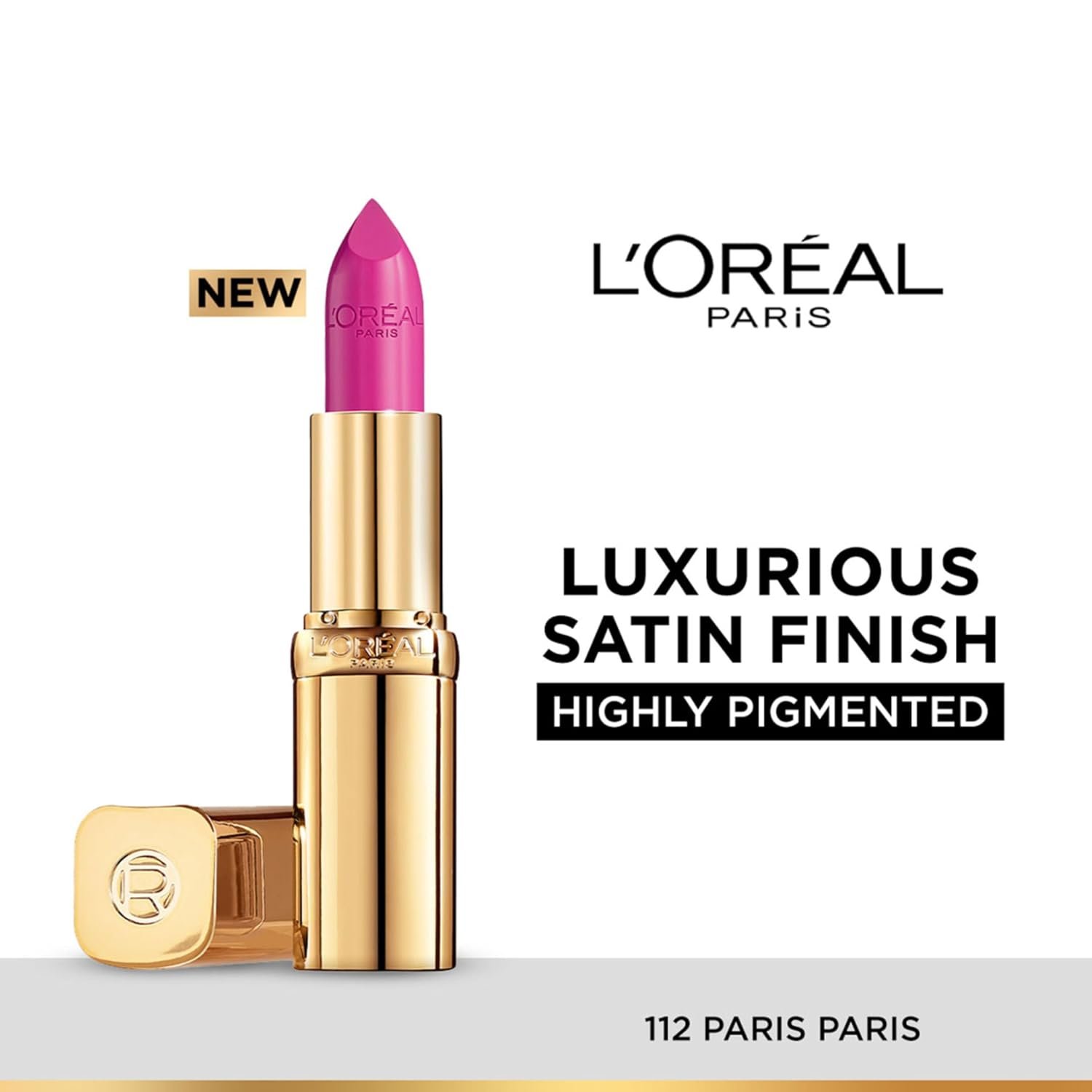 L'Oréal Paris Color Riche Satin Lipstick, 112 Paris Paris thumbnail