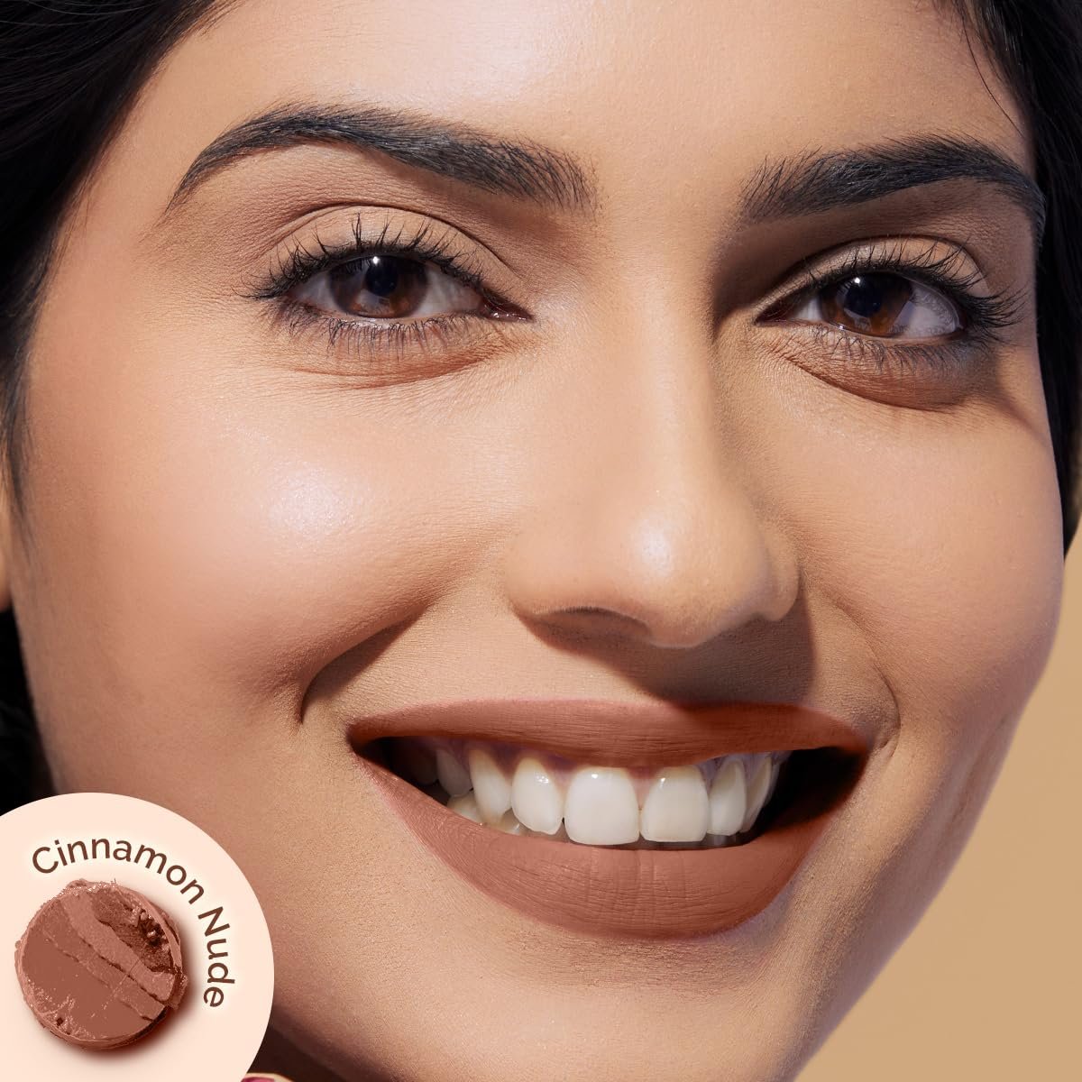 Mamaearth Moisture Matte Longstay Lipstick With Avocado Oil & Vitamin E For 12 Hour Long Stay-04 Cinnamon Nude - 2 G thumbnail