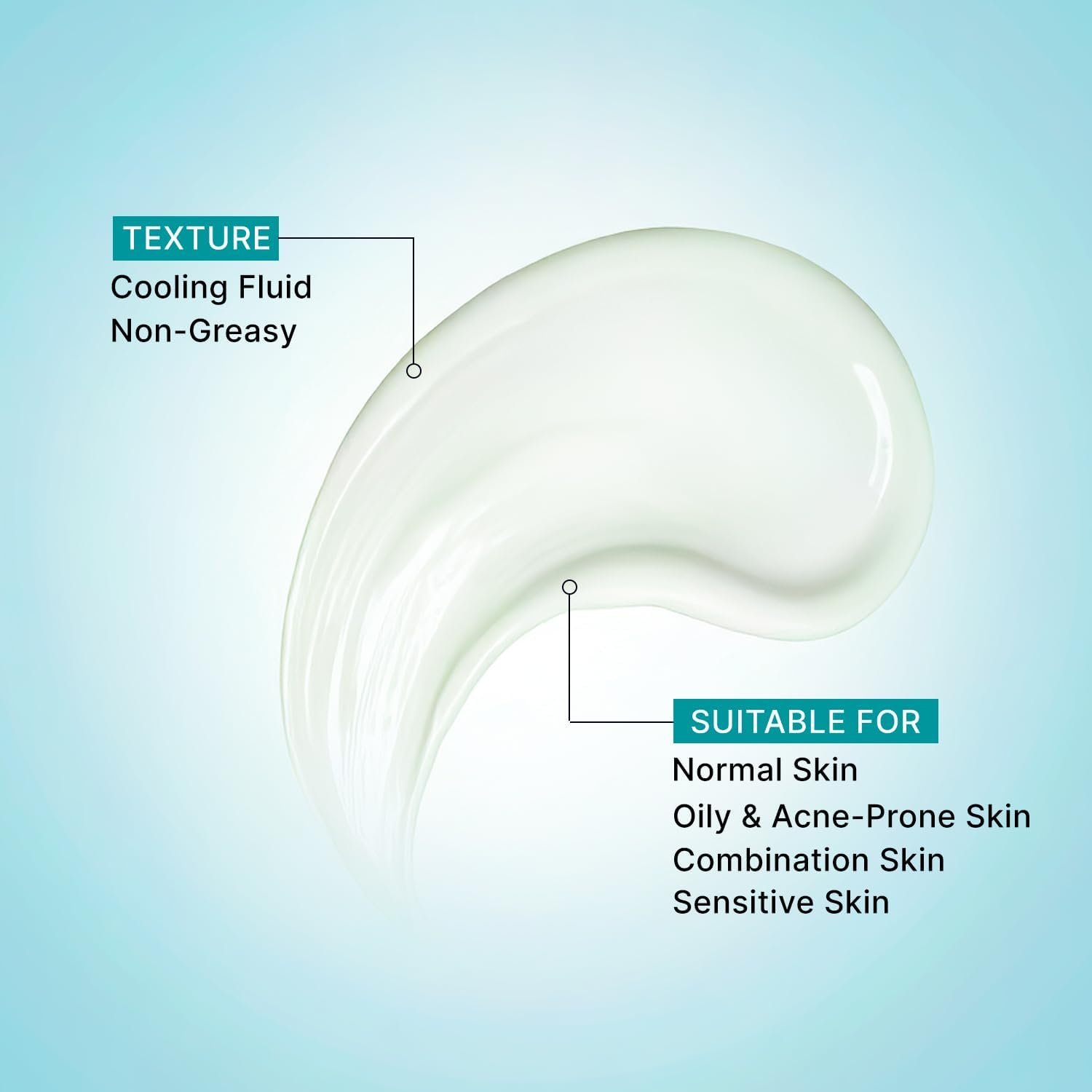 Pilgrim Korean Aloe Cooling Fluid Sunscreen SPF 50+ PA++++ with Hyaluronic Acid | InVivo Tested | No White Cast, Water Resistant| Prevents Tanning | 5°C Cooling Sensation | 50ml thumbnail