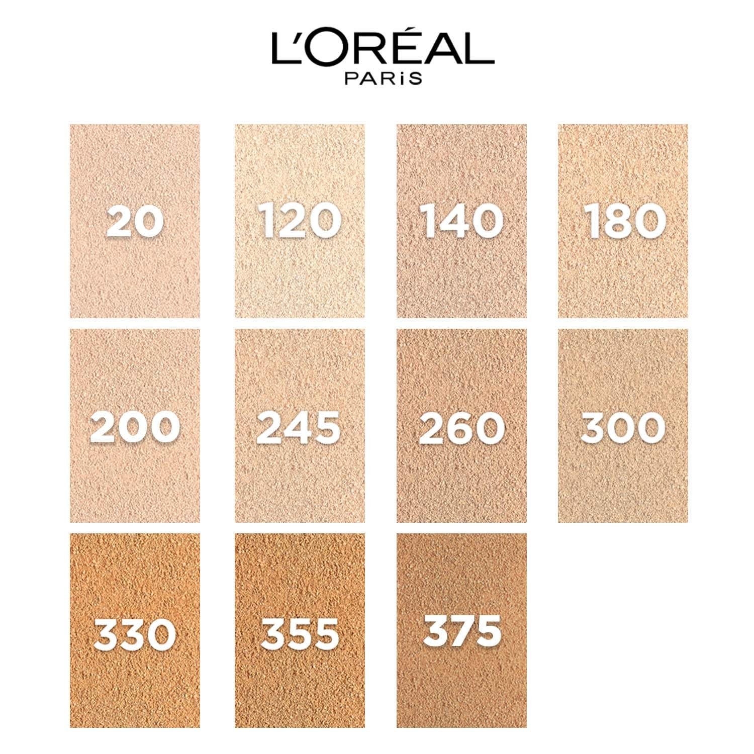 L'Oreal Paris Infallible 24H Powder Foundation, 120 Vanilla 24H Fresh Wear Powder Foundation, Matte Finish, Sweat-Proof & Waterproof, Weightless High Coverage, Non-Comedogenic thumbnail