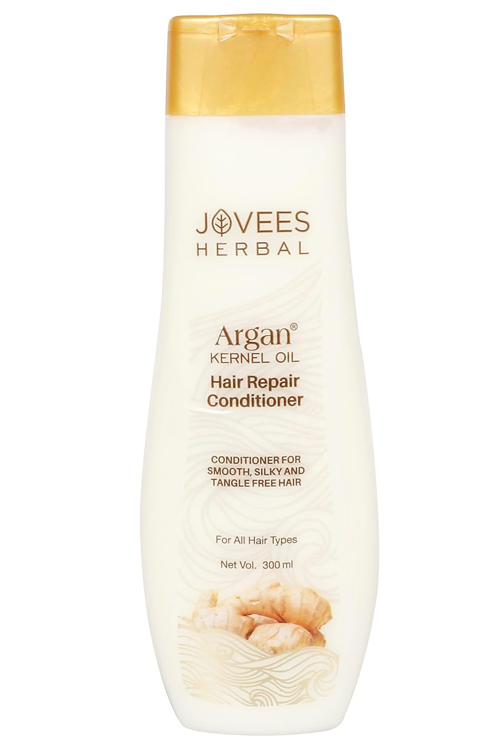 Jovees Herbal Argan Kernel Oil Hair Repair Conditioner For Smoothens, Silky And Tangle Free Hair | Repairs Dry & Damaged Hair | Suitable for All Hair Types- 300ml