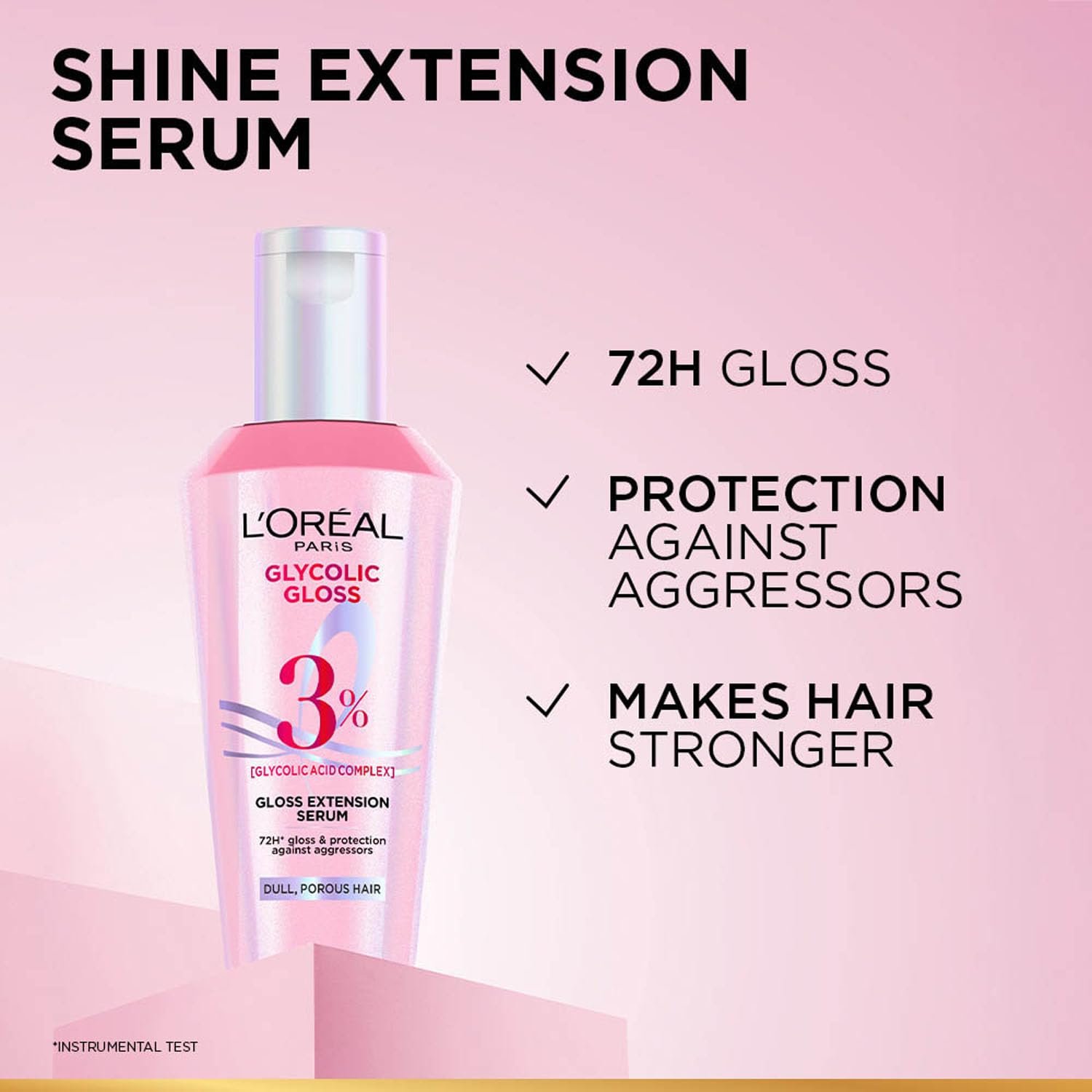 L'Oréal Paris Glycolic Gloss Serum, 40ml thumbnail