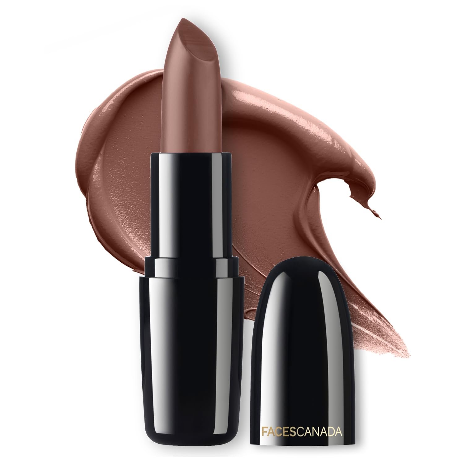 FACESCANADA Weightless Creme Finish Lipstick - Sweet Mocha (Brown), 4g | Creamy | Smooth Texture | Long Lasting Rich Color | Hydrated Lips | Vitamin E, Jojoba Oil, Shea Butter, Almond thumbnail
