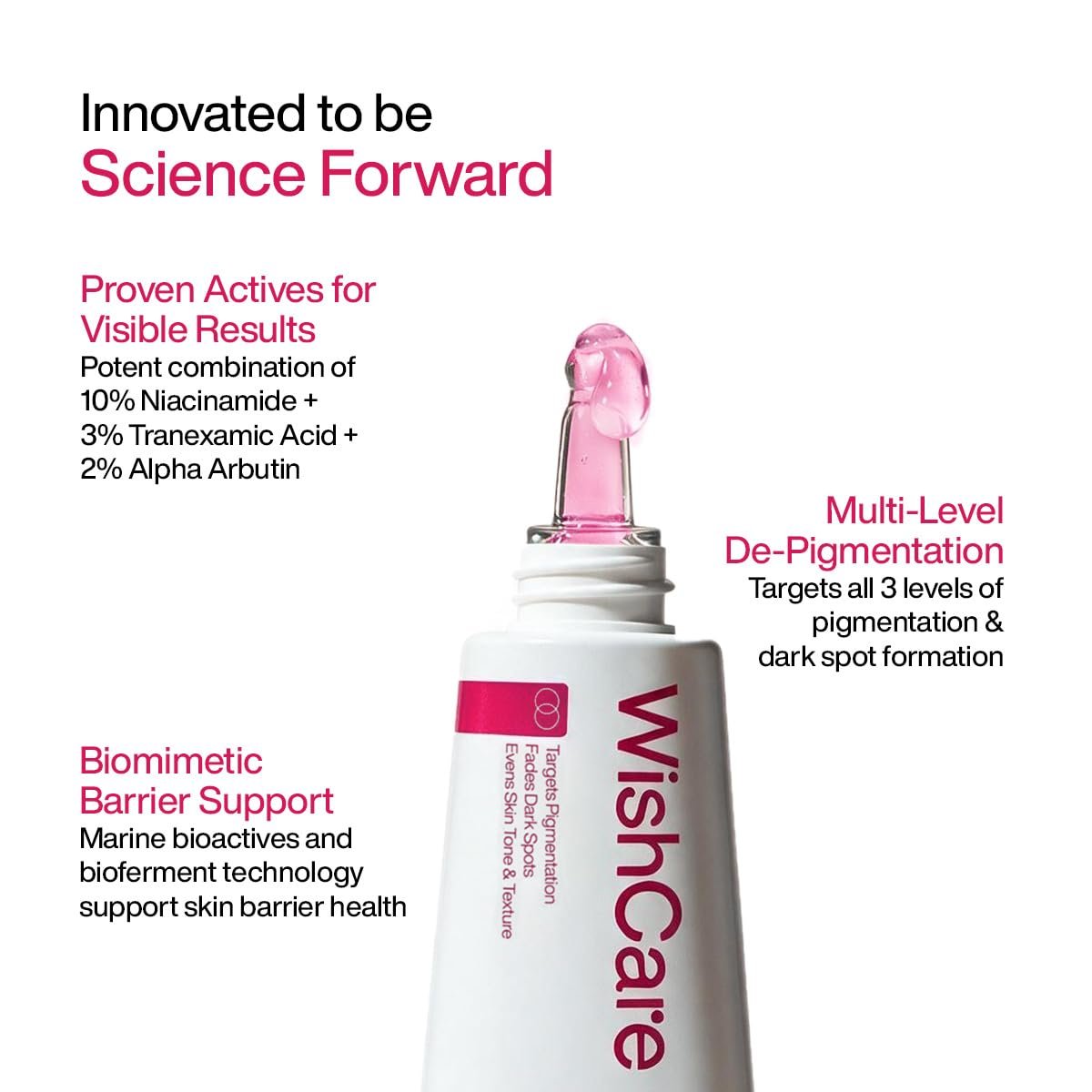 WishCare Advanced Dark Spot Correcting Serum - Niacinamide TXA Shot | 10% Niacinamide Face Serum For Pigmentation and Dark Spot | With 2% Alpha Arbutin & TXA for Glowing Skin | 10ml thumbnail