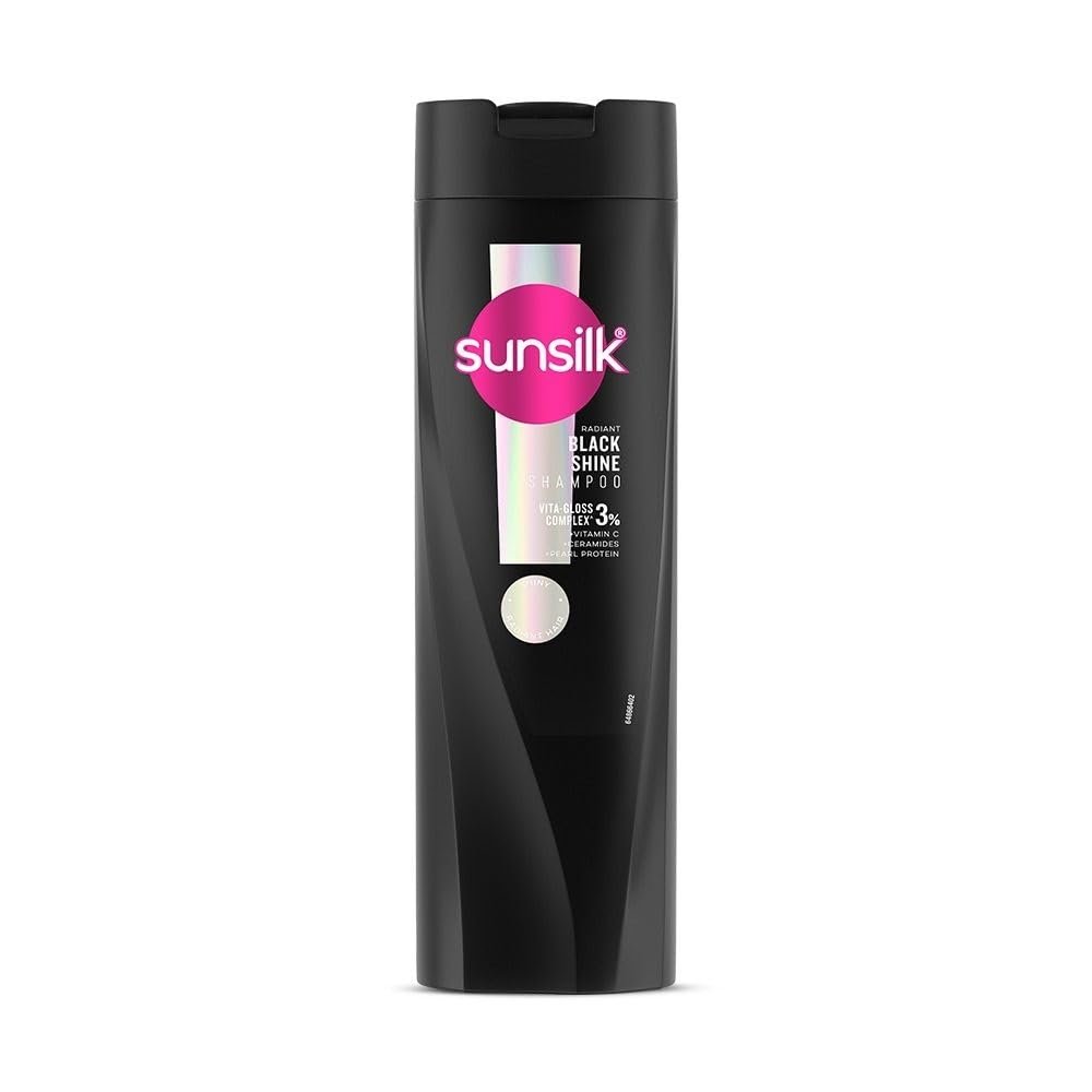 Sunsilk Radiant Black Shine Shampoo 180 ml thumbnail