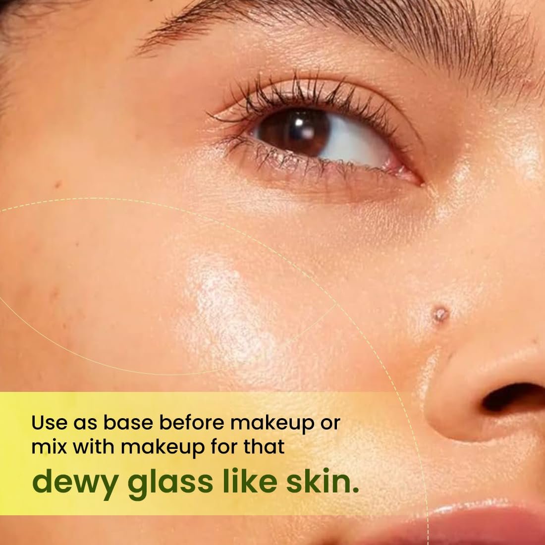 Hyphen Vitamin-Infused Peptide Dewy Prep 8% Multivitamins & Peptides Serum | Instant Dewy Glow & Hydration, UV Protection & Strengthens Skin Barrier | Lightweight, Non Greasy, Fragrance Free thumbnail
