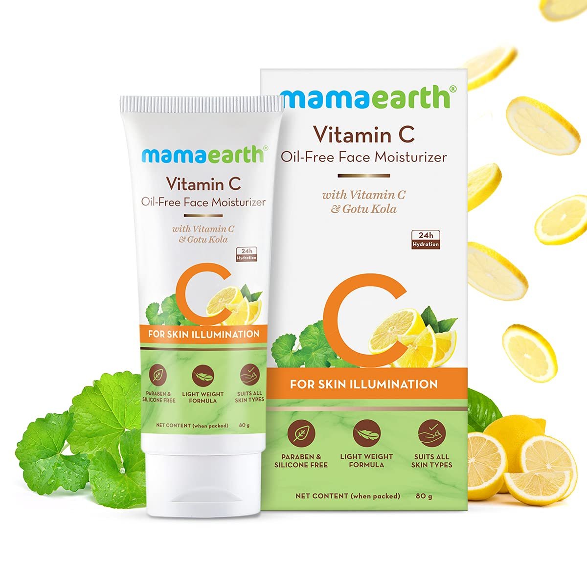 Mamaearth Vitamin C Oil-Free Moisturizer For Face / 80 g thumbnail