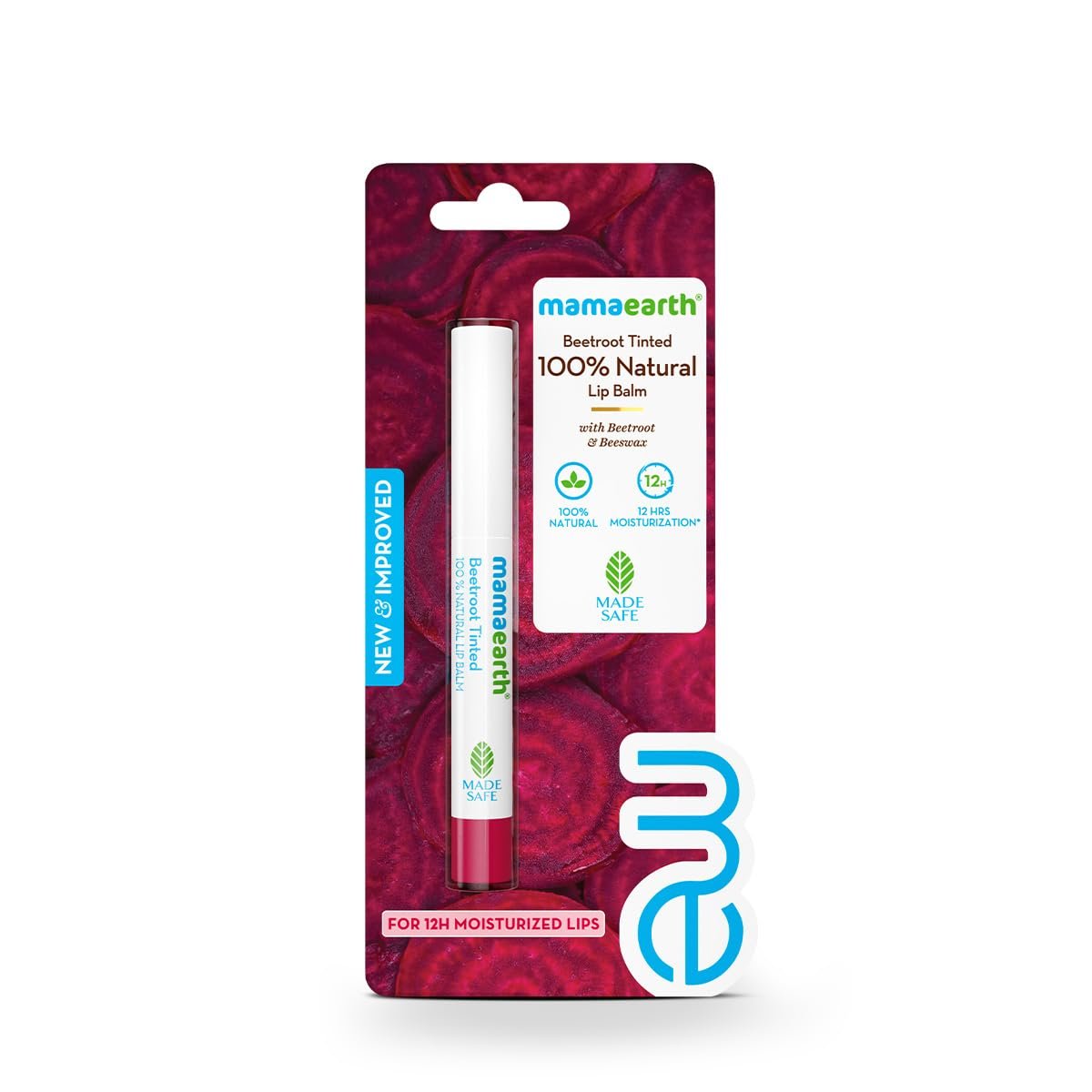 Mamaearth Beetroot Tinted 100% Natural Lip Balm 2g