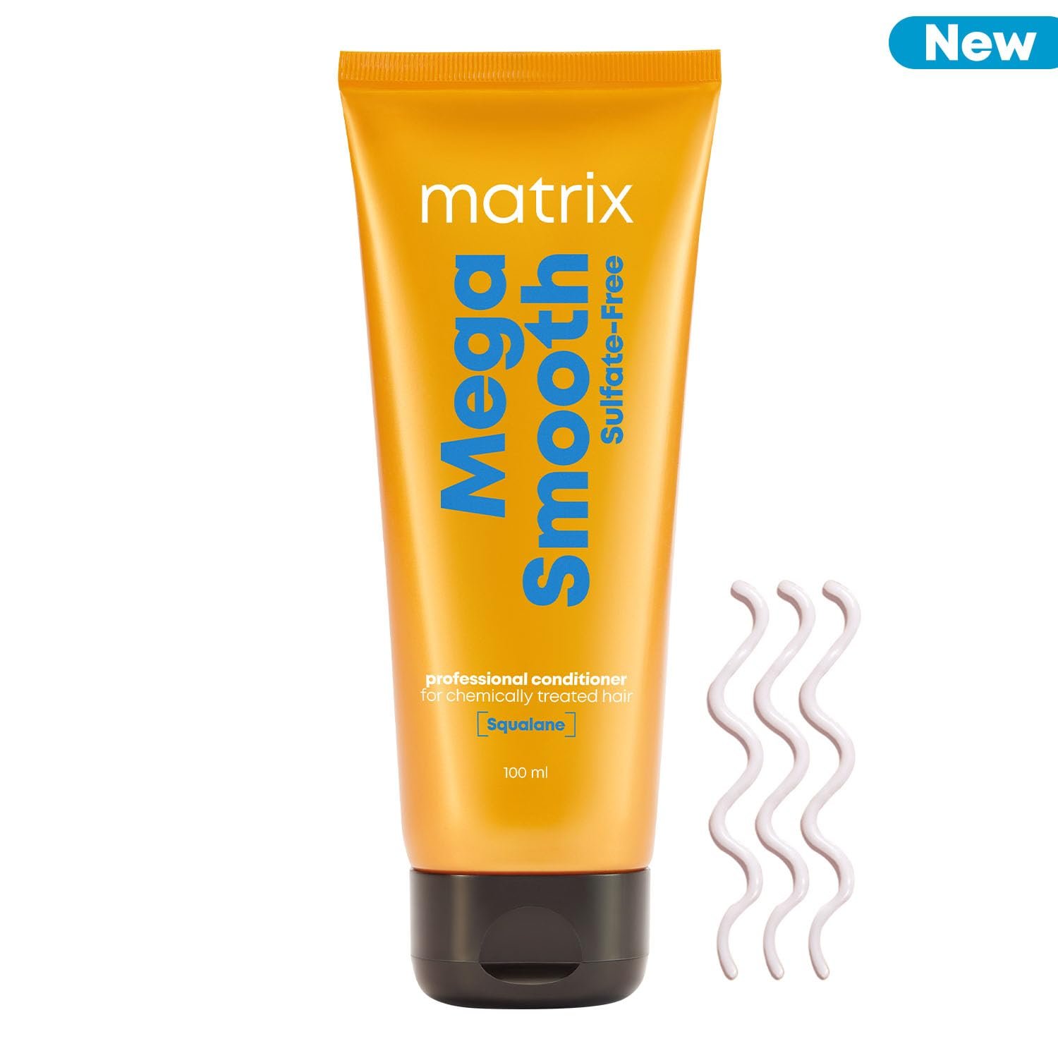 Matrix Professional Mega Smooth Sulfate-free Conditioner with Squalane and Bonding Blend for Gentle Care and Bond Repair | Smoothens Hair | Safe for Chemically Treated Hair | 100ml thumbnail