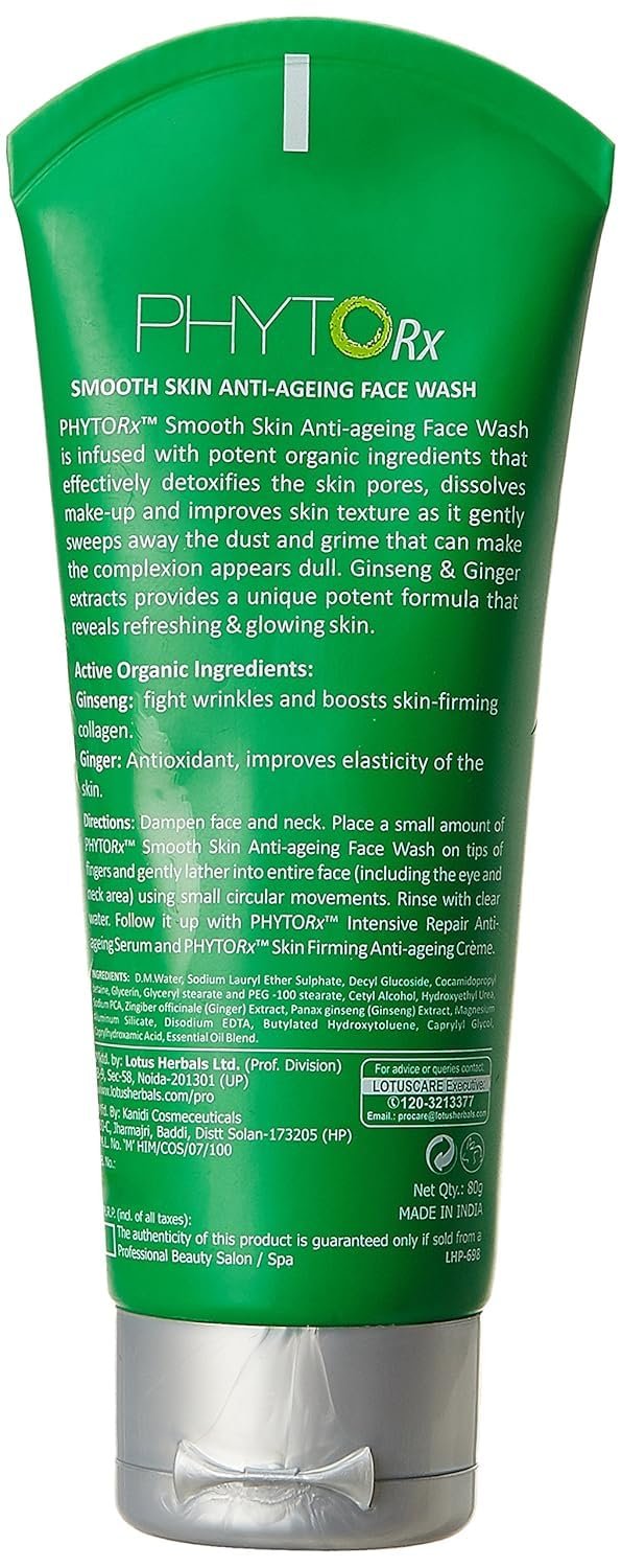 Lotus Professional PhytoRx Smooth Skin Anti-Ageing Face Wash 80g thumbnail