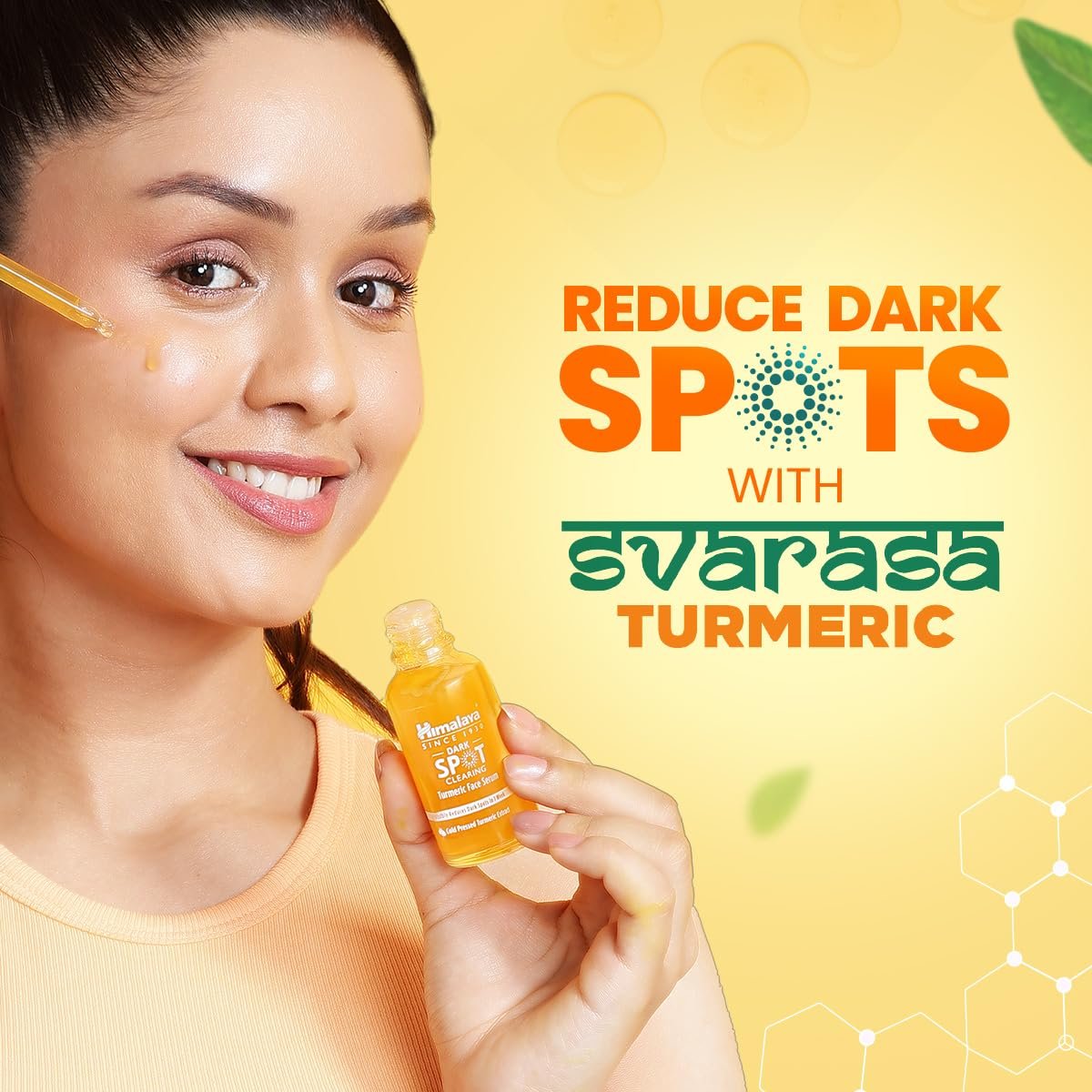 Himalaya Dark Spot Clearing Turmeric Face Serum, 15 mL Visibly Reduces Dark Spots from Day 7 | thumbnail