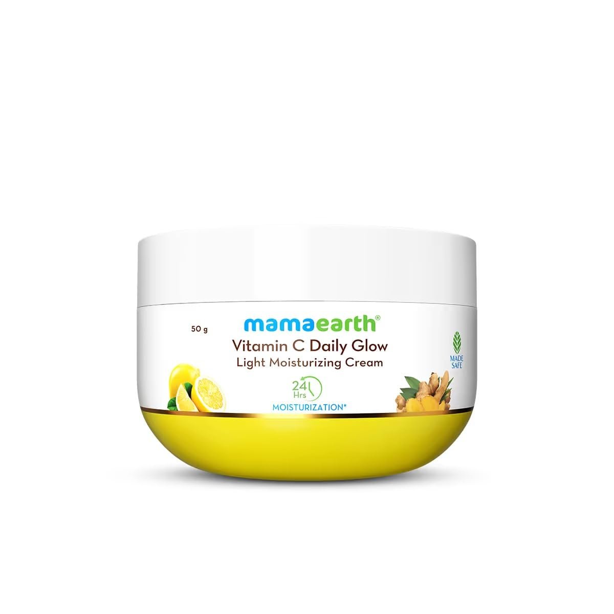 Mamaearth Vitamin C Daily Glow Light Moisturizing Cream 50g