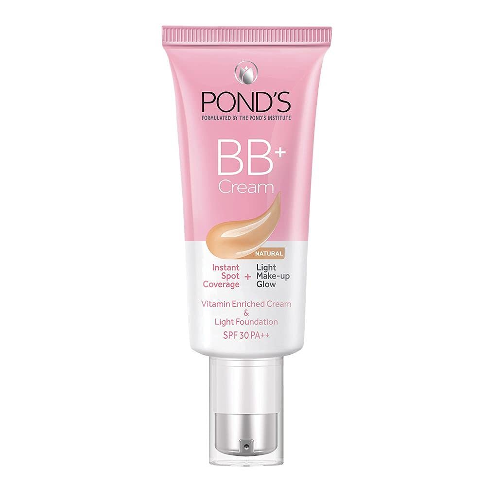 POND'S BB+ Cream, Instant Spot Coverage + Light Make-up Glow, Natural 30g thumbnail