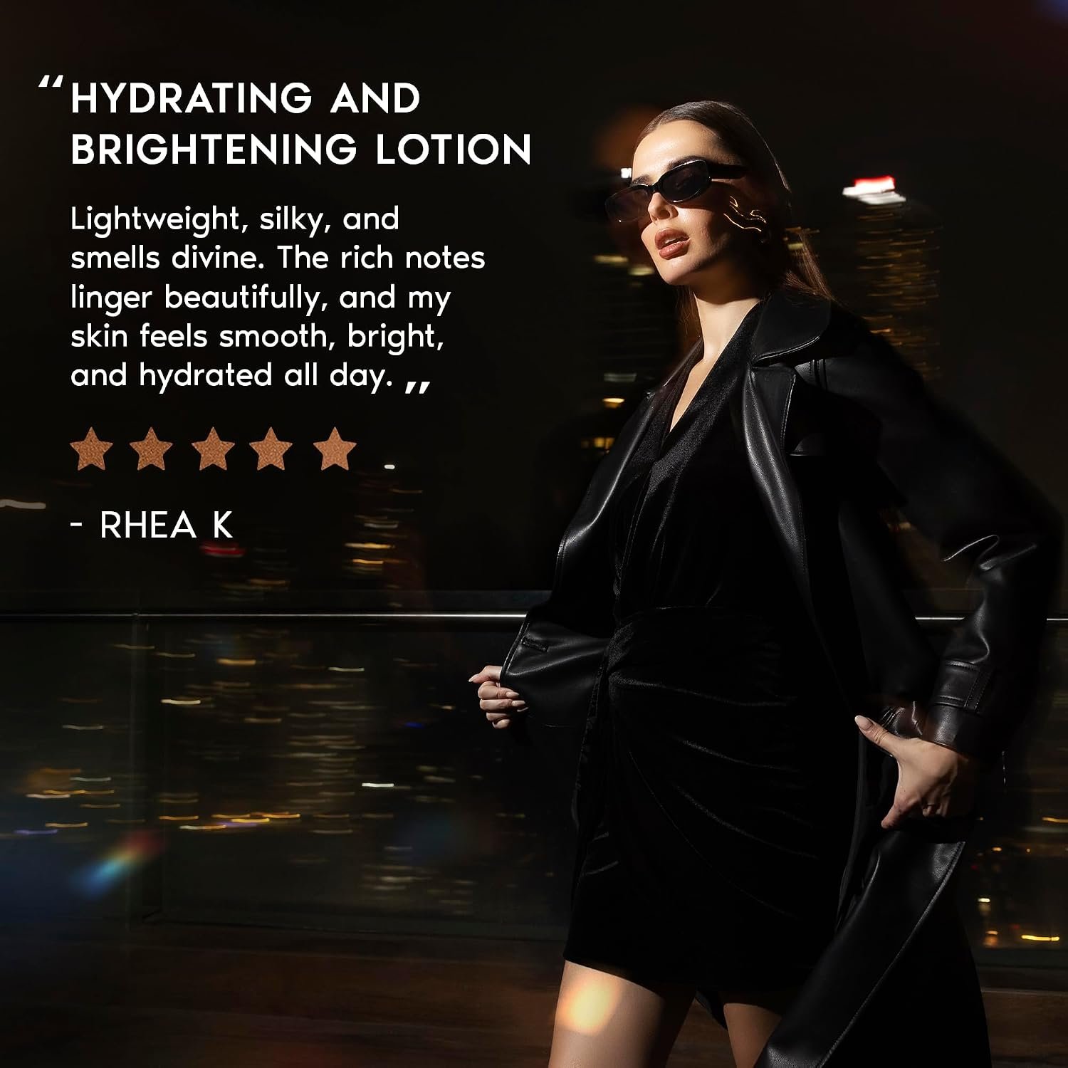 Nykaa Wanderlust Midnight in New York Moisturising Body Lotion, 250 ml |Orchid & Musk | Lightweight, Long-Lasting Moisturisation| Vegan, Paraben-Free I Suitable for All Skin Types thumbnail