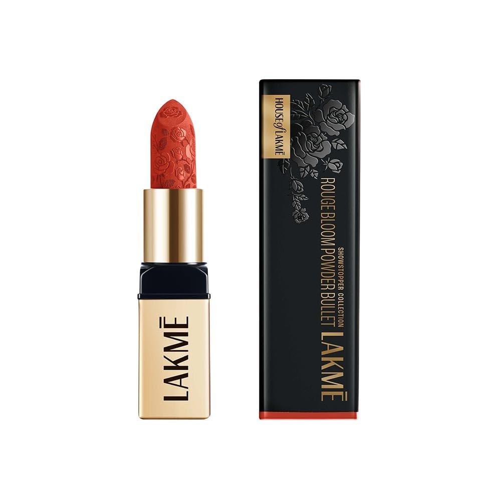 LAKMÉ LAKM Lakme Rouge Bloom Powder Matte Bullet Peach Petal 205-4gm