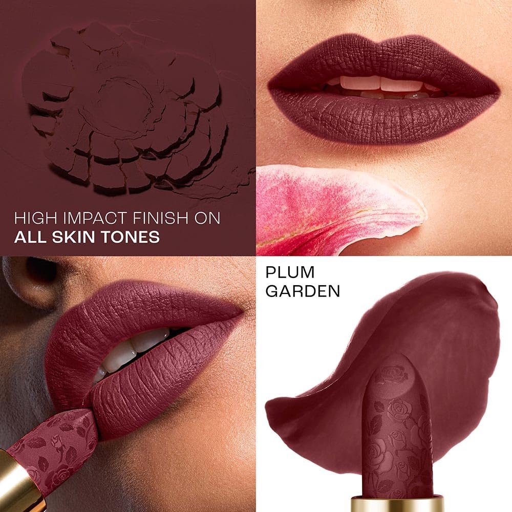 LAKMÉ Rouge Bloom Powder Matte Bullet Plum Garden-208-4gm thumbnail