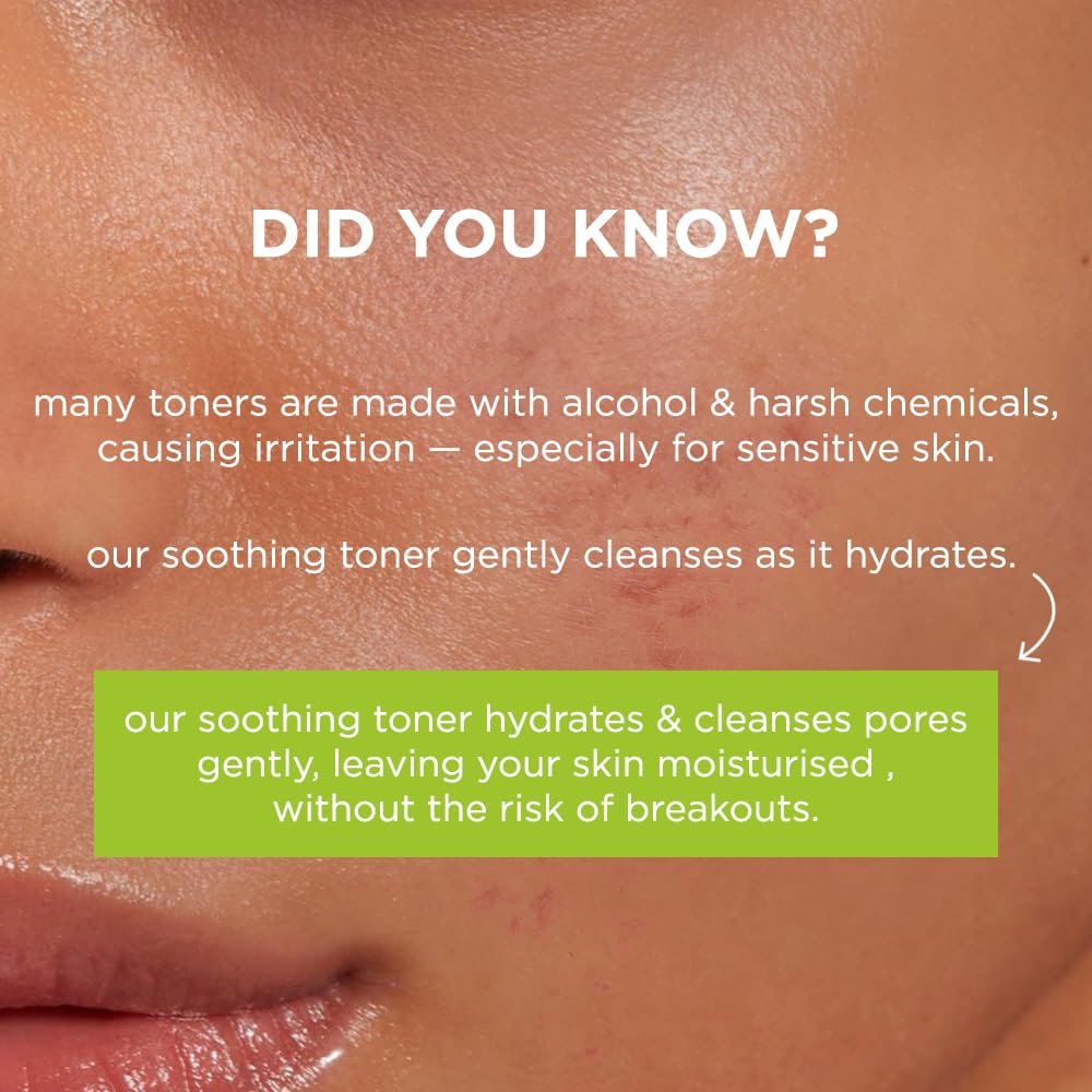 Simple Kind to Skin Soothing Facial Toner 200ml | Keeps skin toned & refreshed and restores the skin's natural PH level | For All Skin types thumbnail