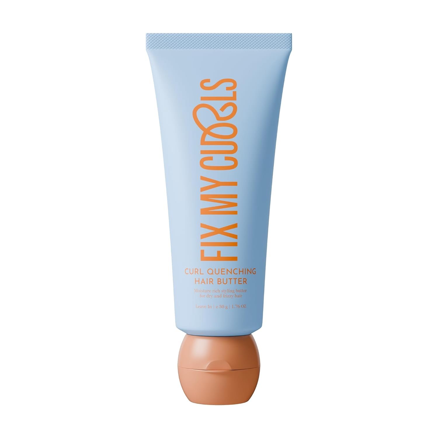 Fix My Curls Curl Quenching Hair Butter|Curly, Wavy, Frizzy Hair | With Tucuma Butter & Flaxseed| Ultra Curl Defining Cream | Silicone Free, 50gm