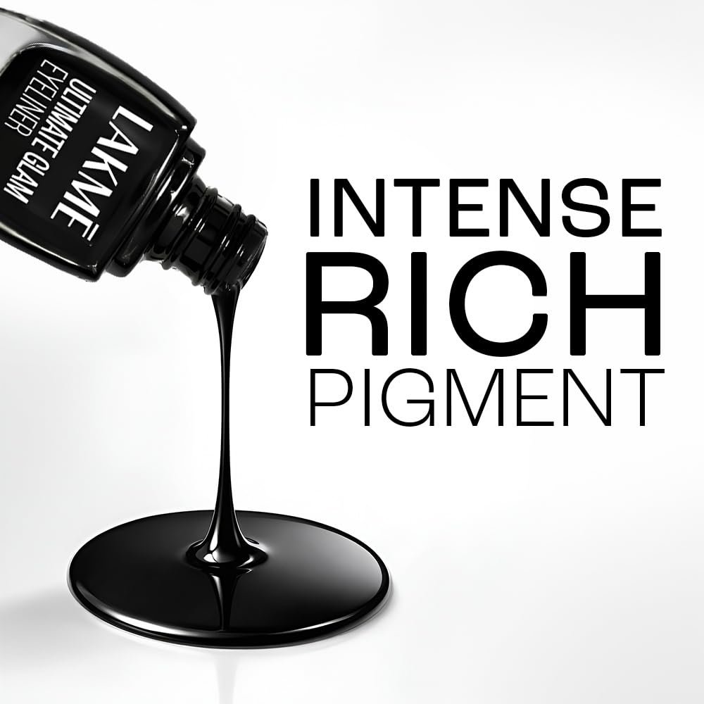 Lakme Ultimate Glam Eye Liner, Semi Matte 9ml thumbnail