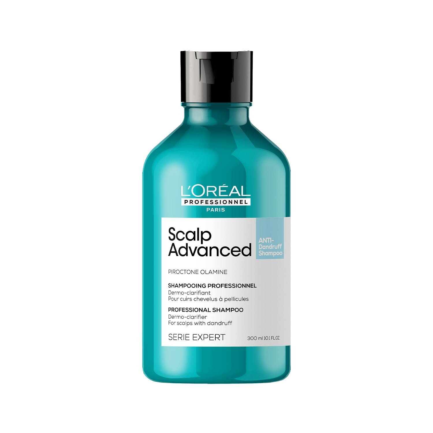 L’Oréal Professionnel Scalp Advanced Anti-Dandruff Dermo-Clarifier Shampoo 300ml | Removes Dandruff & Gently Clarifies the Scalp with Piroctone Olamine | For Men & Women. thumbnail